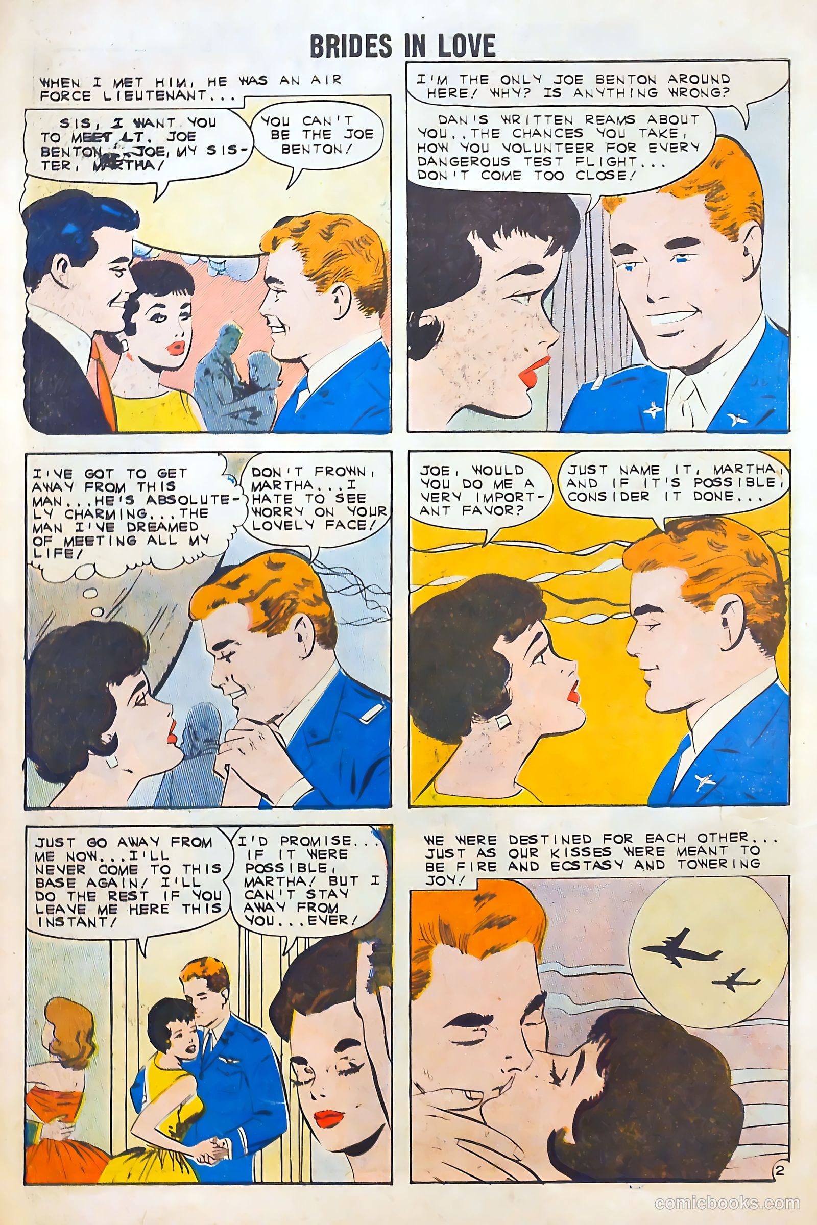 Brides in Love #29 (1962) — page 10 of 36