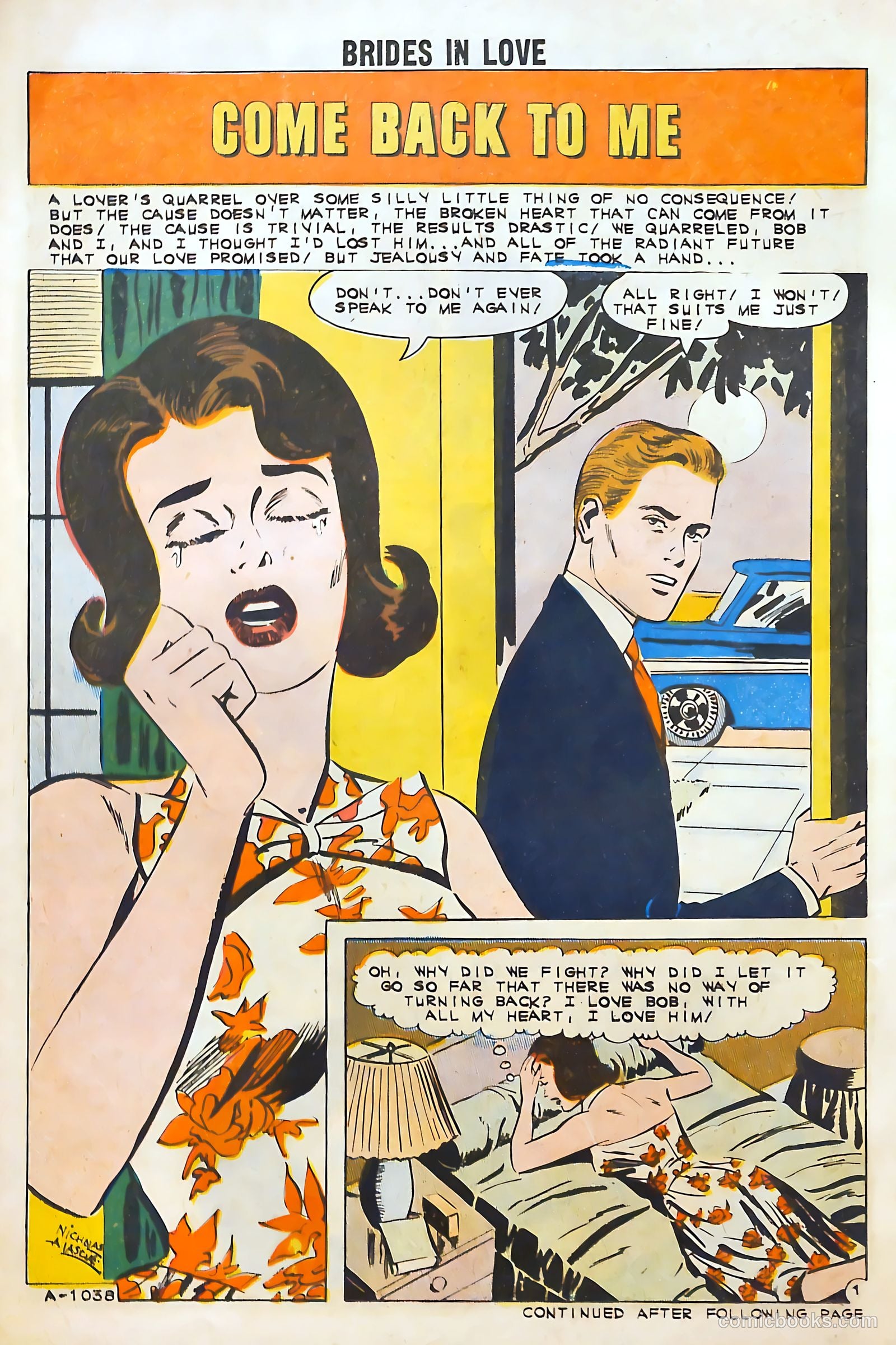 Brides in Love #29 (1962) — page 14 of 36