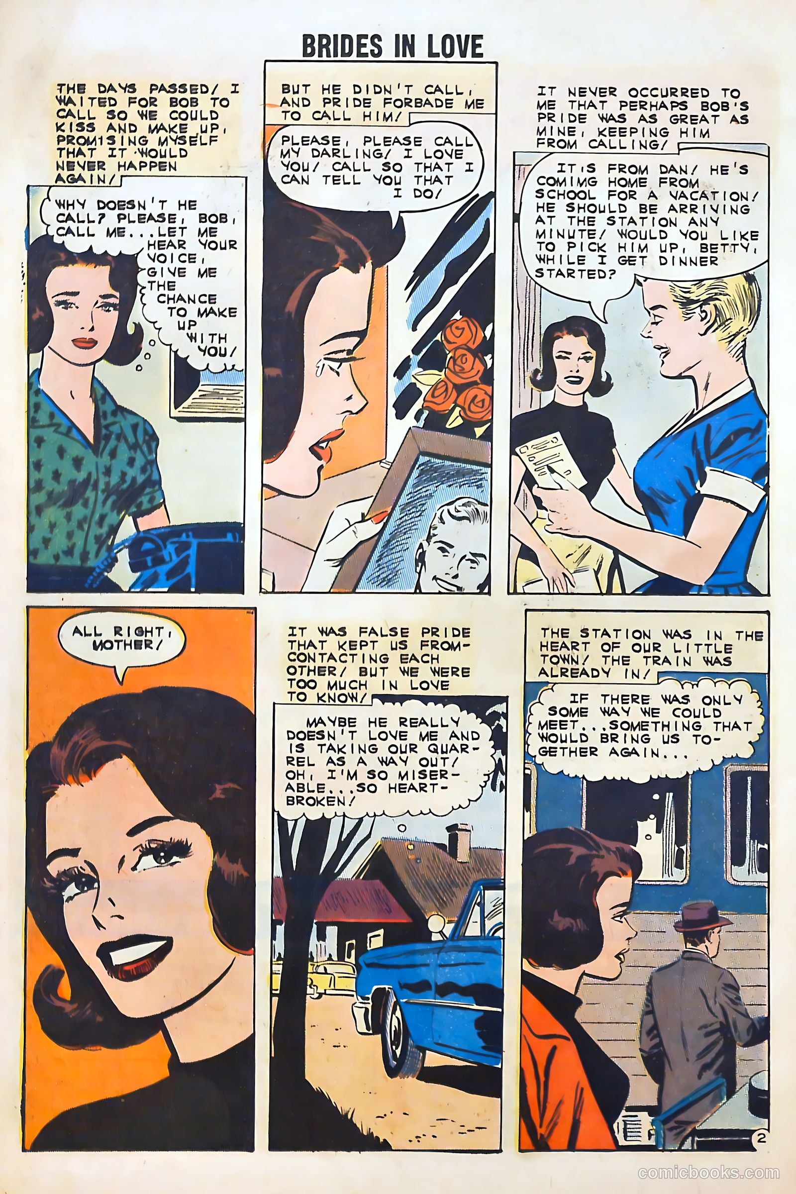 Brides in Love #29 (1962) — page 16 of 36