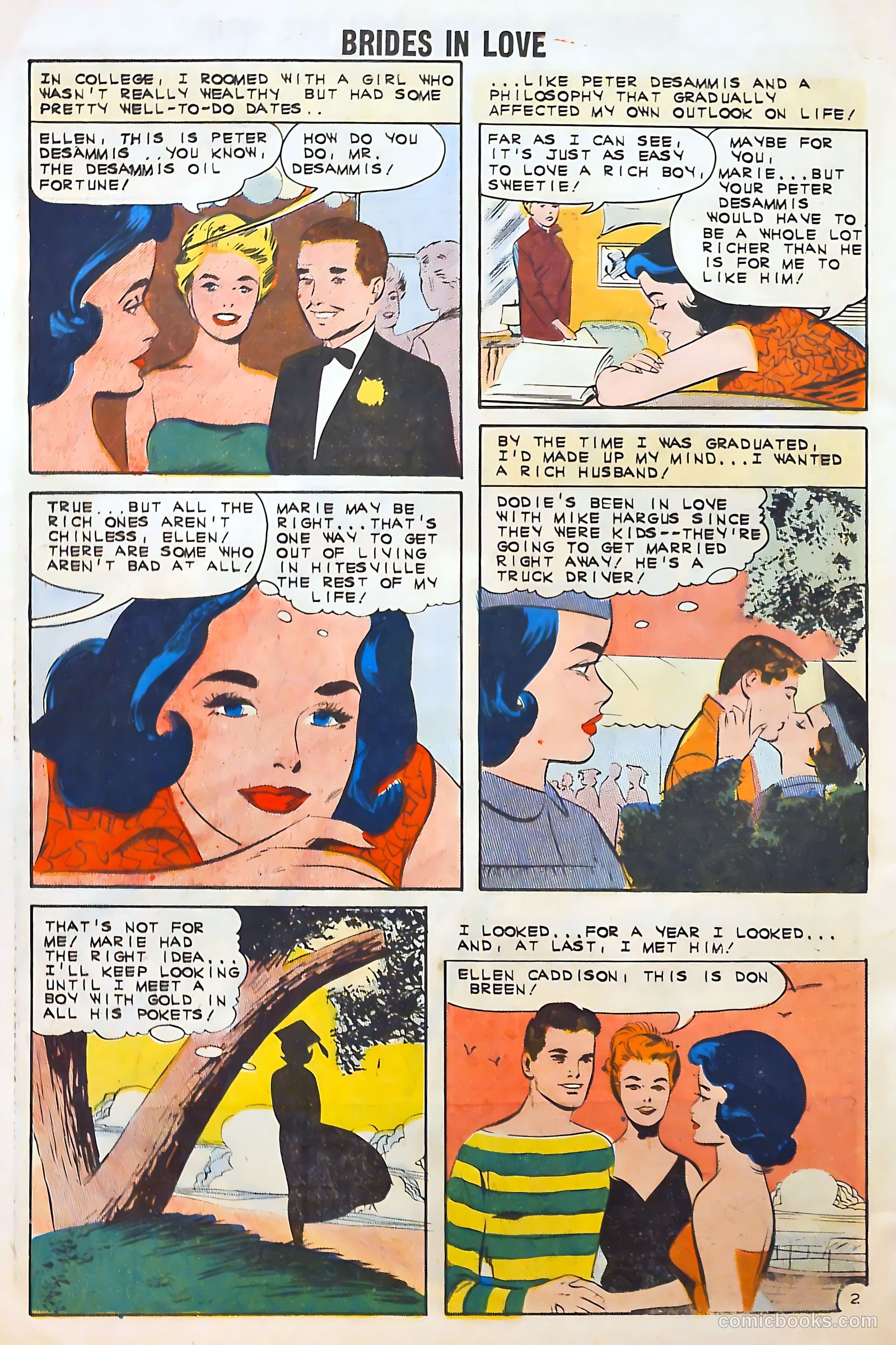 Brides in Love #29 (1962) — page 24 of 36