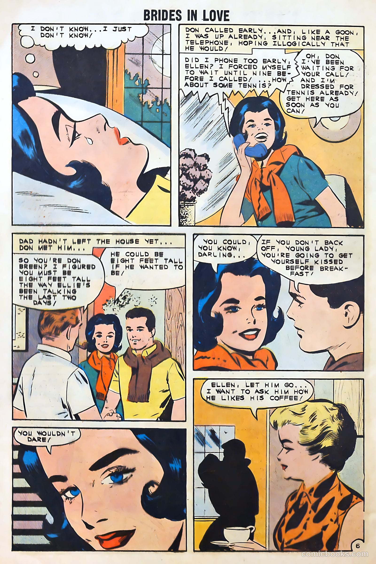 Brides in Love #29 (1962) — page 28 of 36