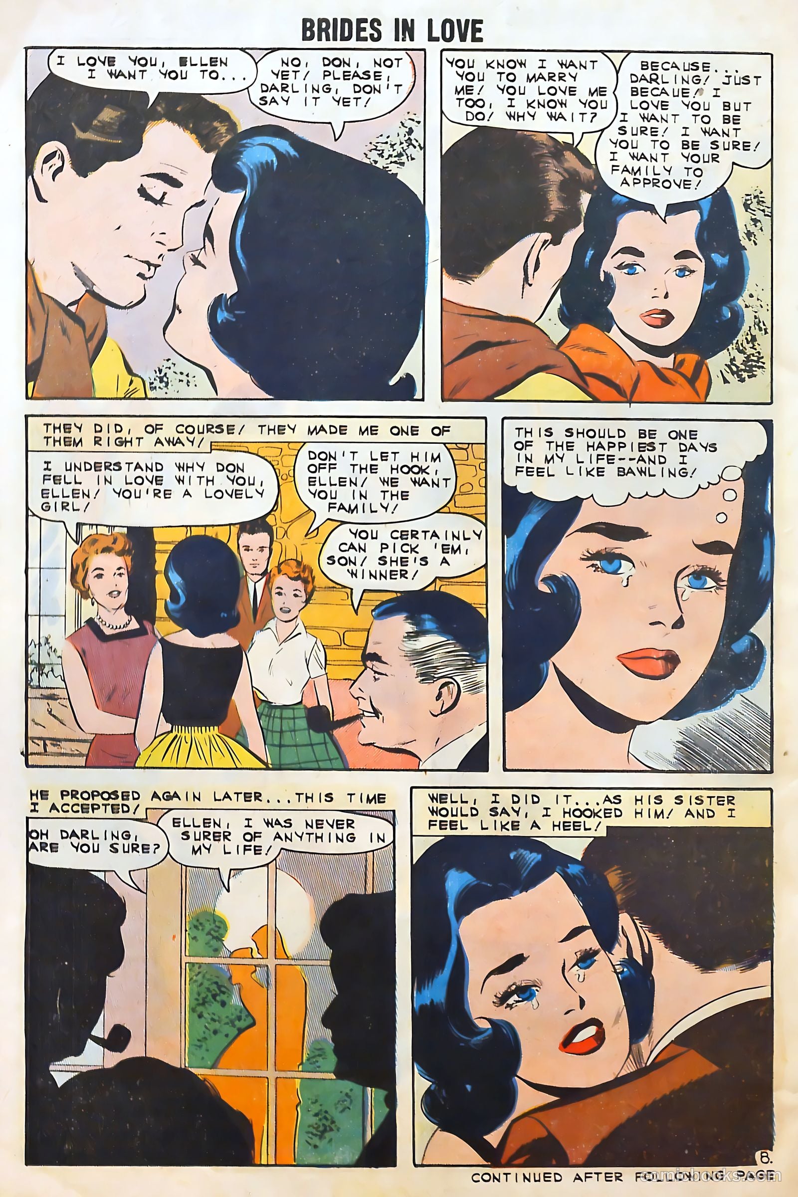 Brides in Love #29 (1962) — page 30 of 36