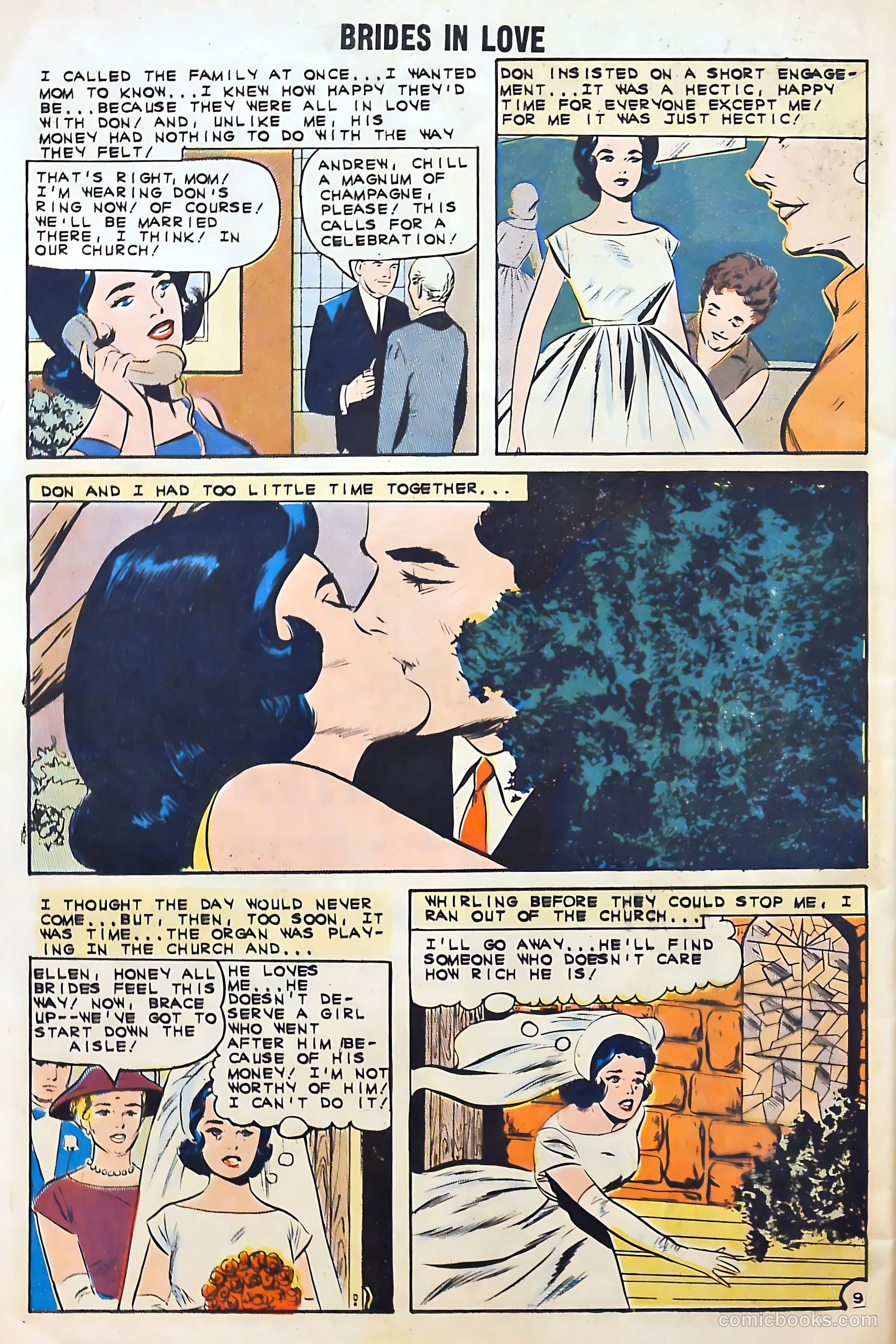 Brides in Love #29 (1962) — page 32 of 36