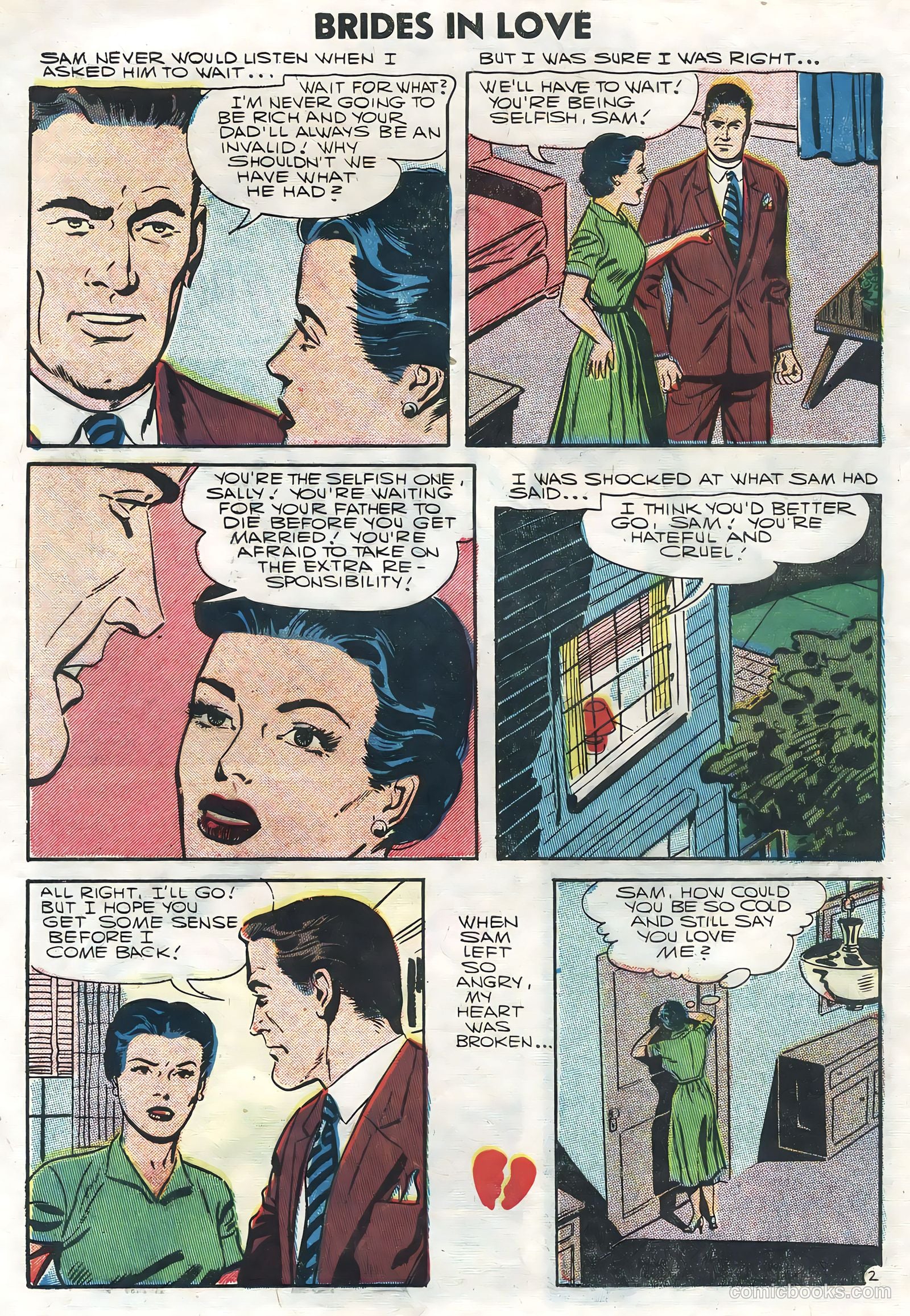 Brides in Love #3 (1957) — page 4 of 36
