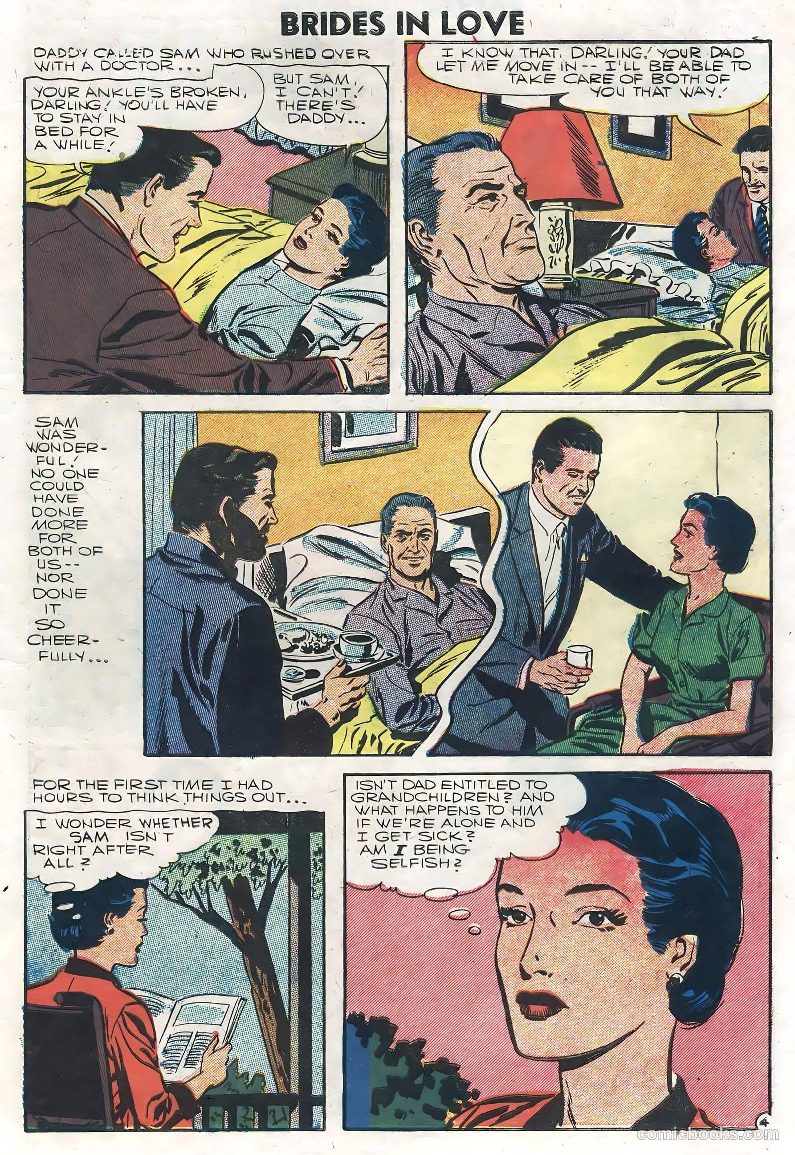 Brides in Love #3 (1957) — page 7 of 36