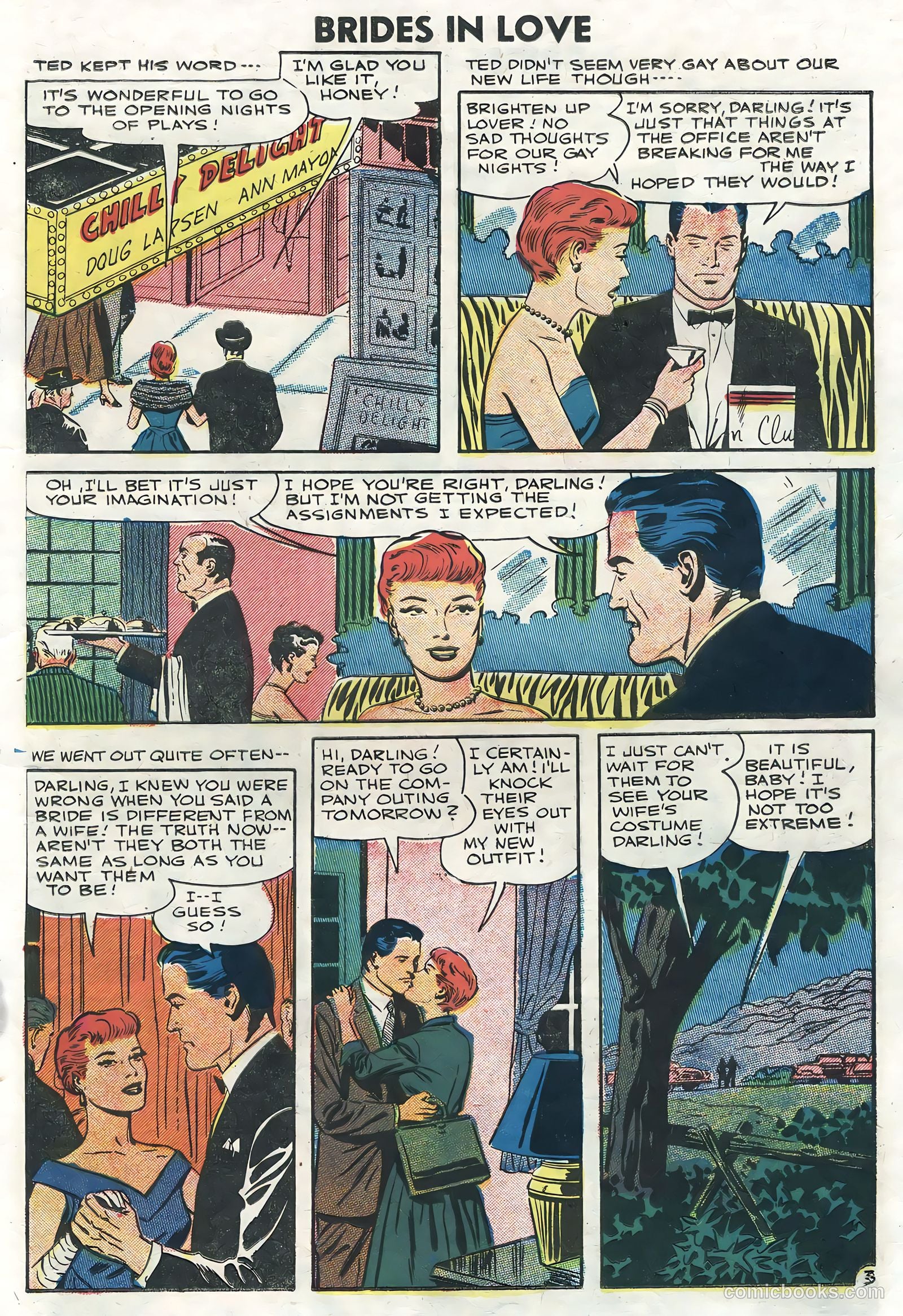 Brides in Love #3 (1957) — page 11 of 36
