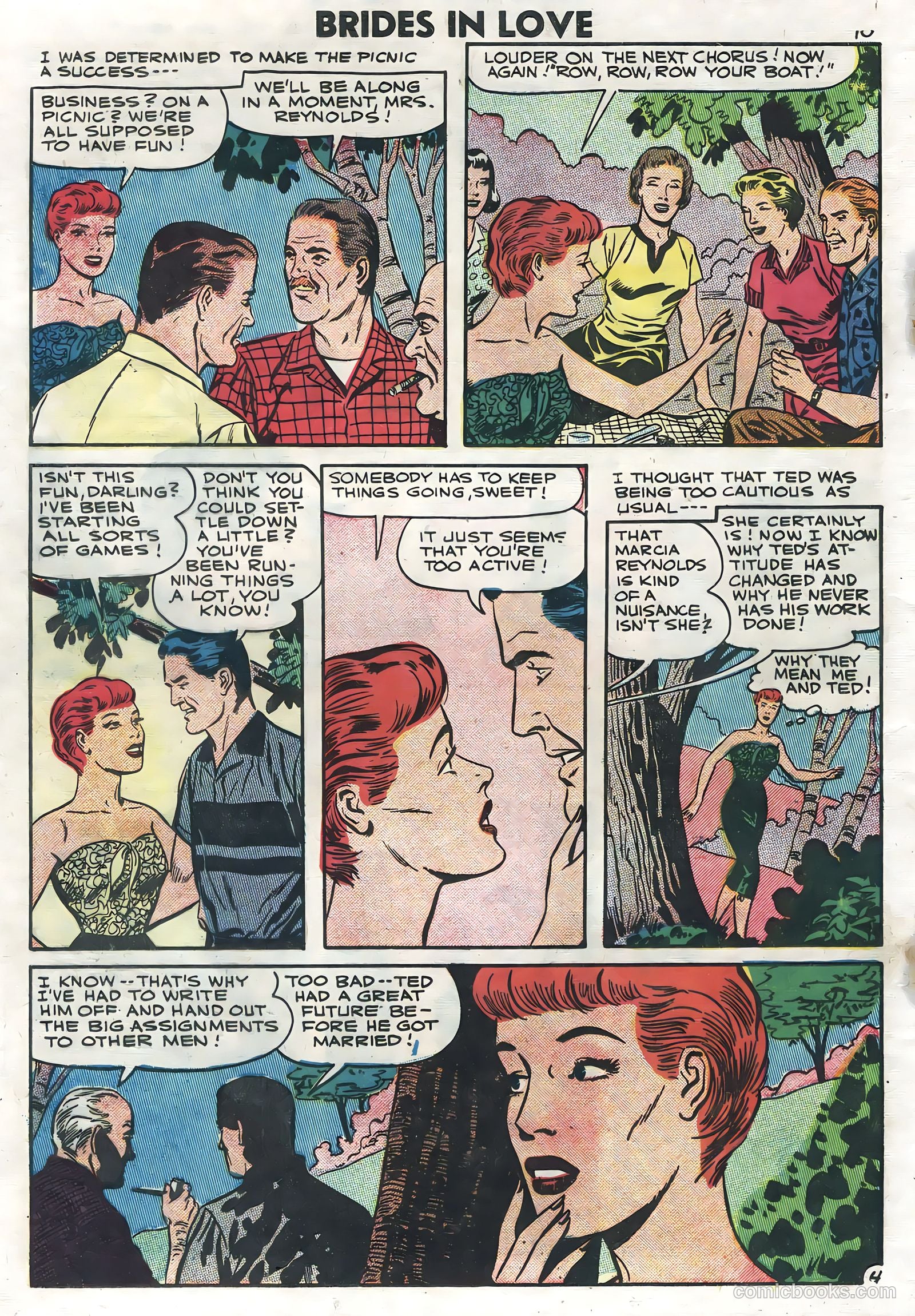 Brides in Love #3 (1957) — page 12 of 36