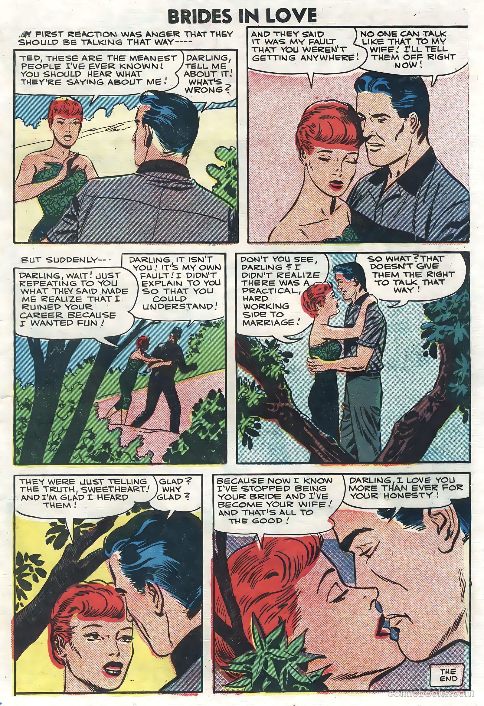 Brides in Love #3 (1957) — page 13 of 36