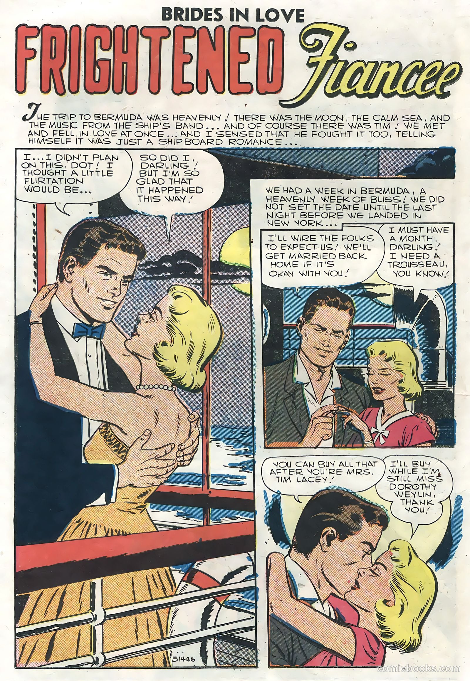 Brides in Love #3 (1957) — page 14 of 36