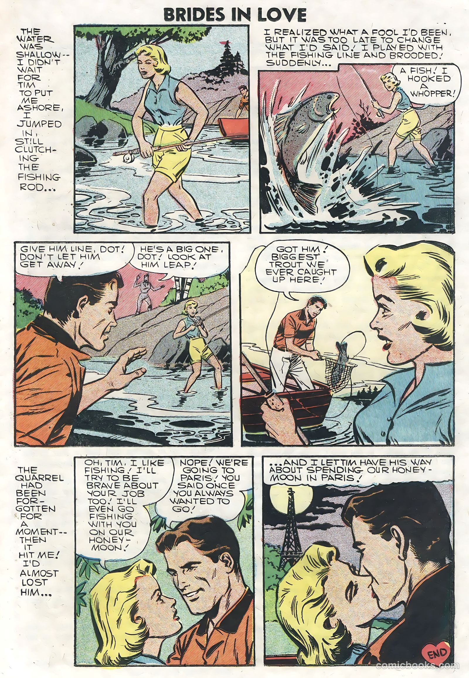 Brides in Love #3 (1957) — page 19 of 36
