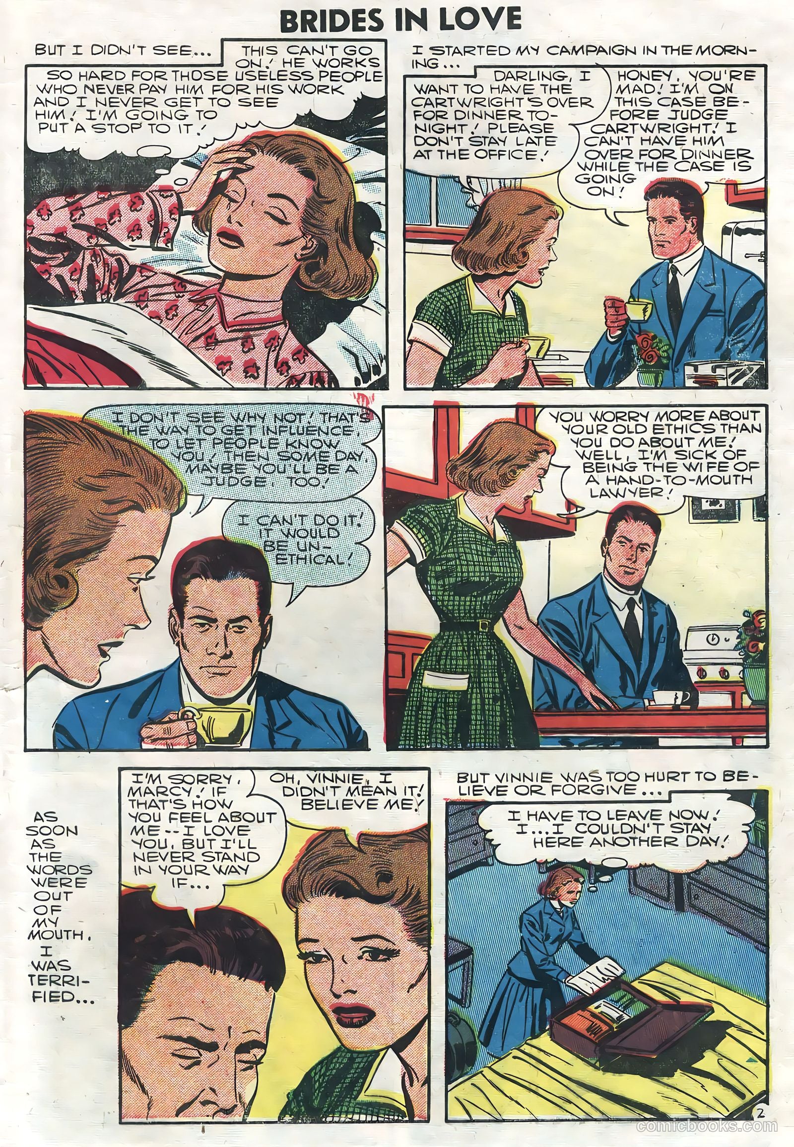 Brides in Love #3 (1957) — page 29 of 36