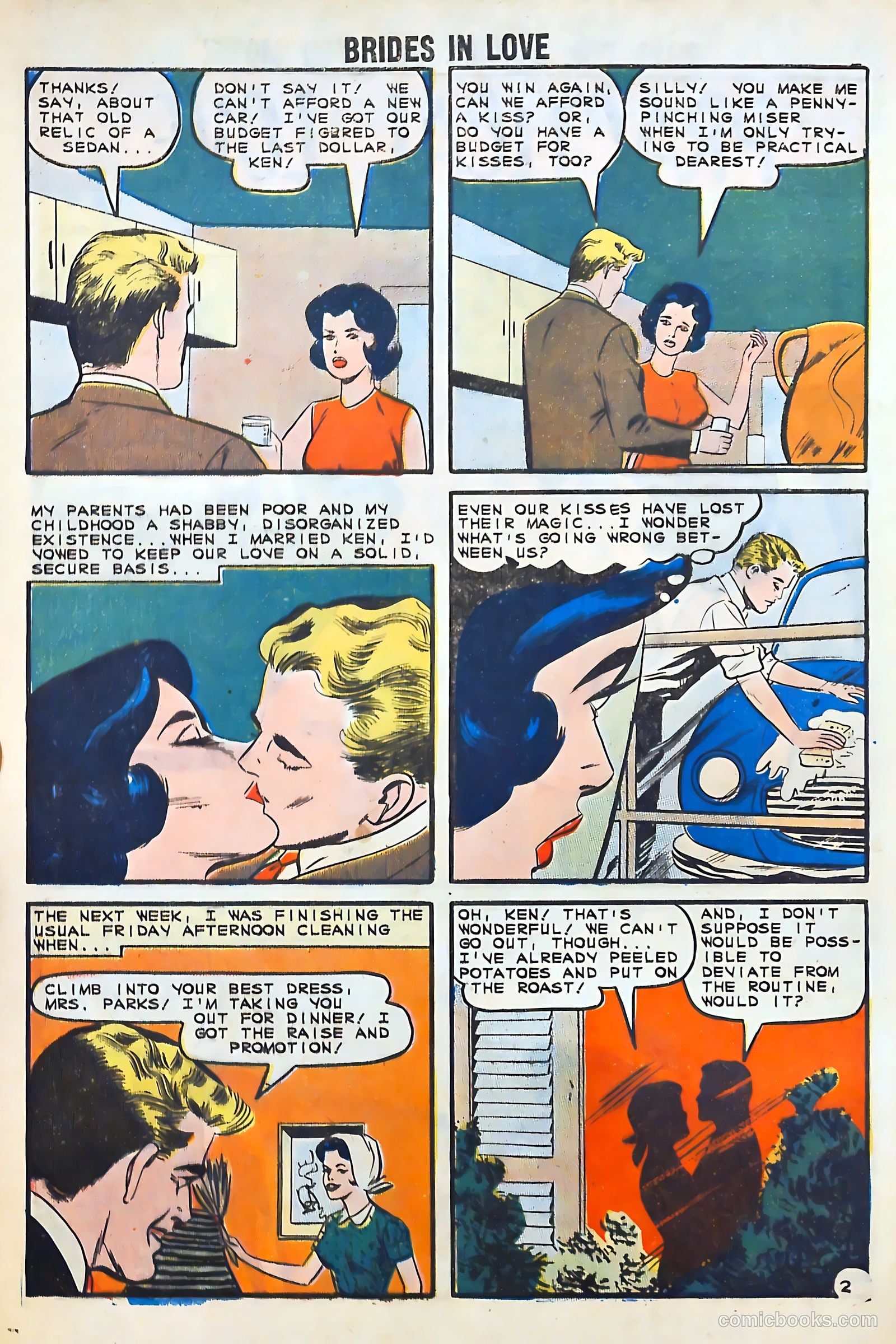 Brides in Love #30 (1962) — page 4 of 36