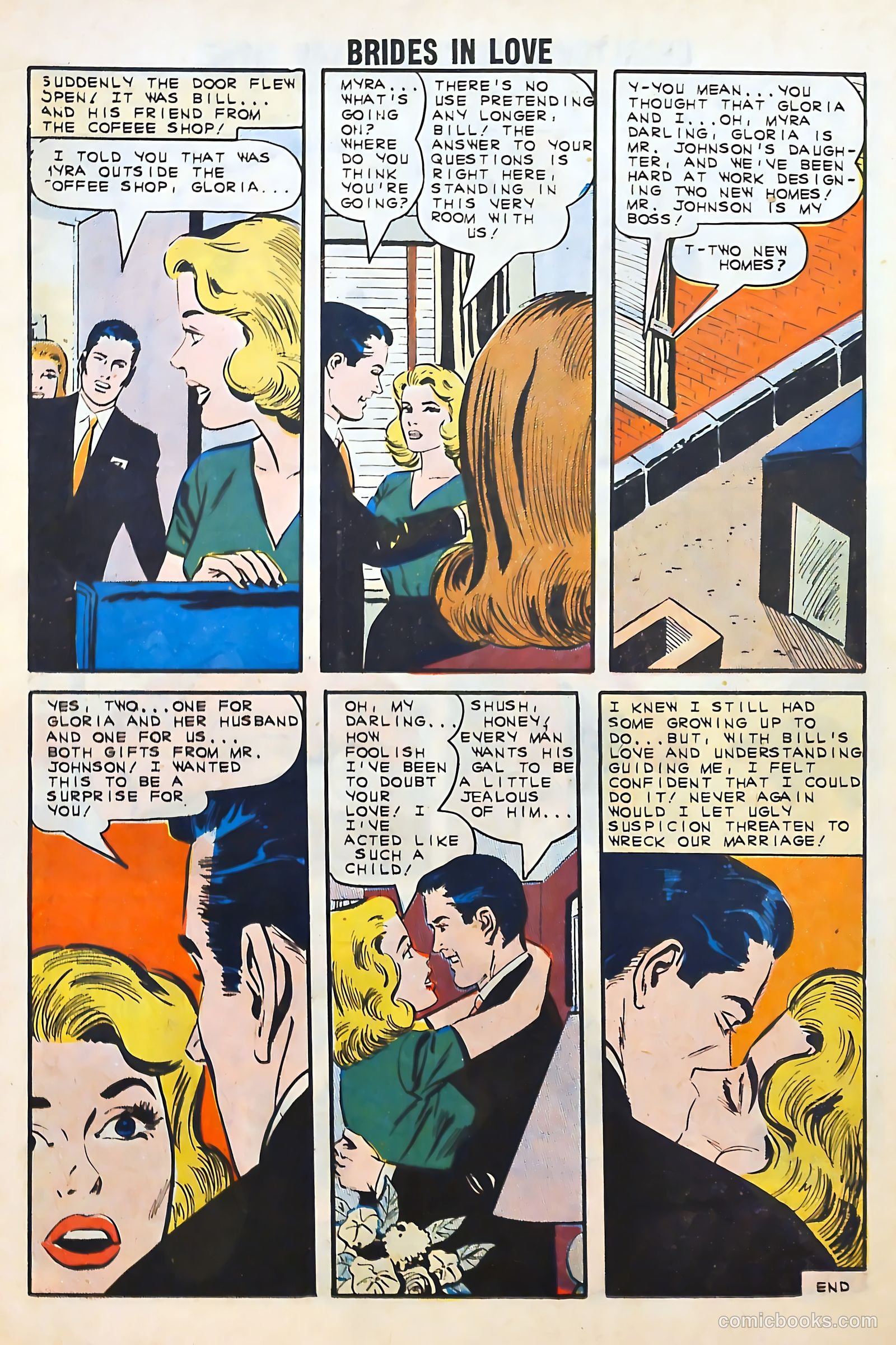 Brides in Love #30 (1962) — page 18 of 36