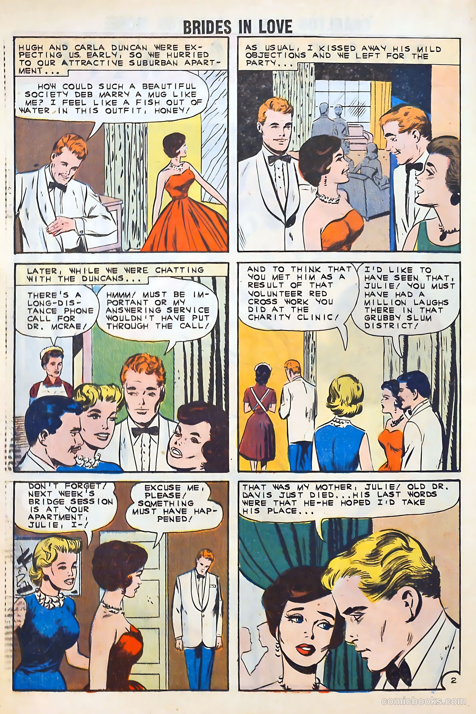 Brides in Love #30 (1962) — page 24 of 36