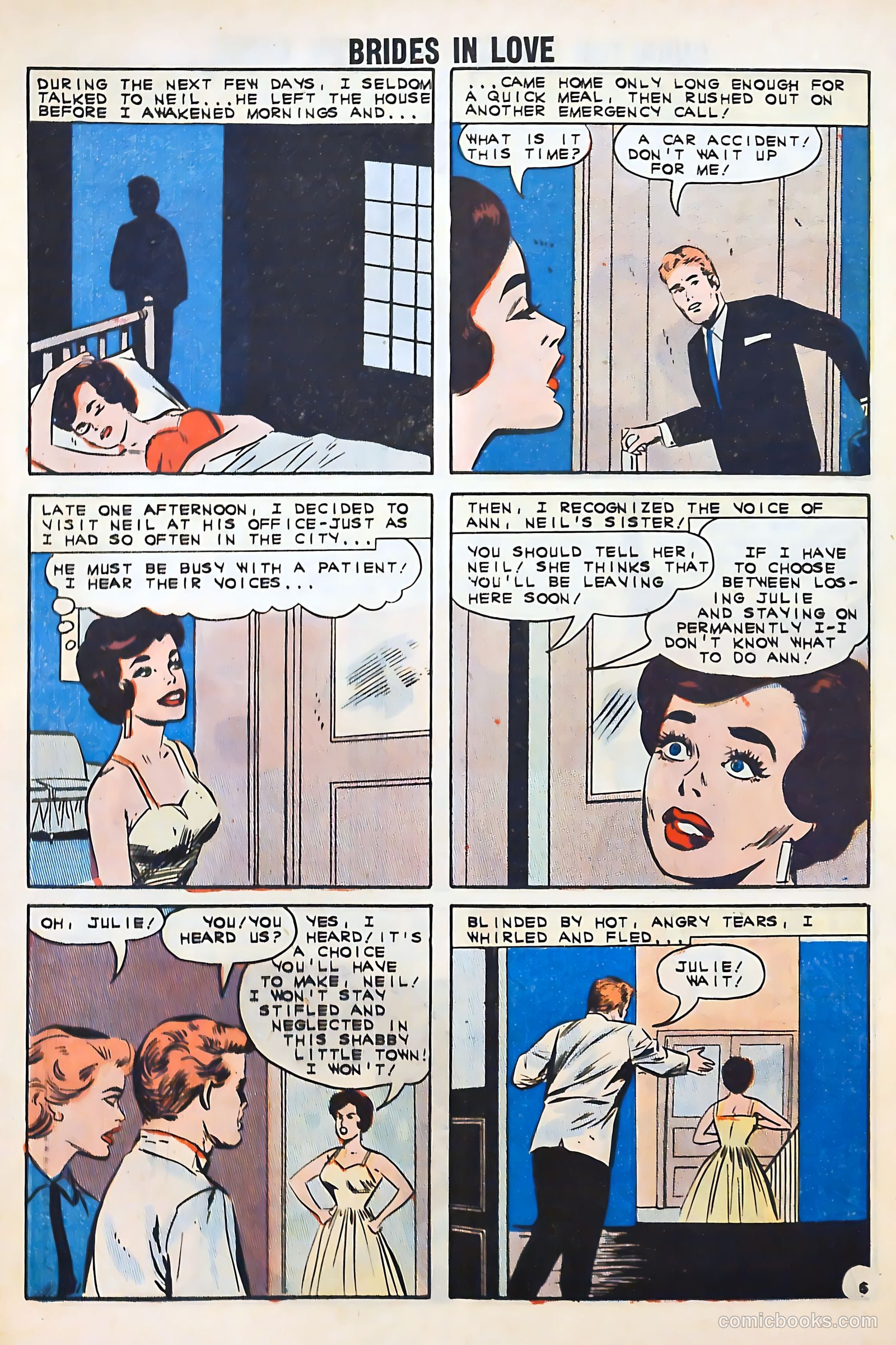 Brides in Love #30 (1962) — page 28 of 36