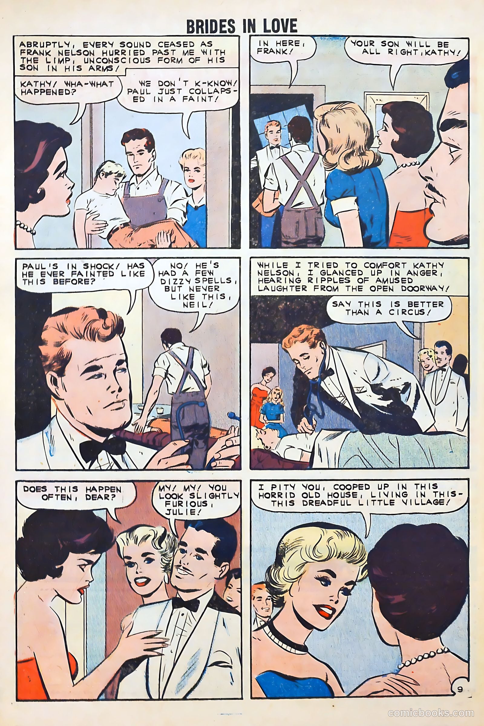Brides in Love #30 (1962) — page 32 of 36