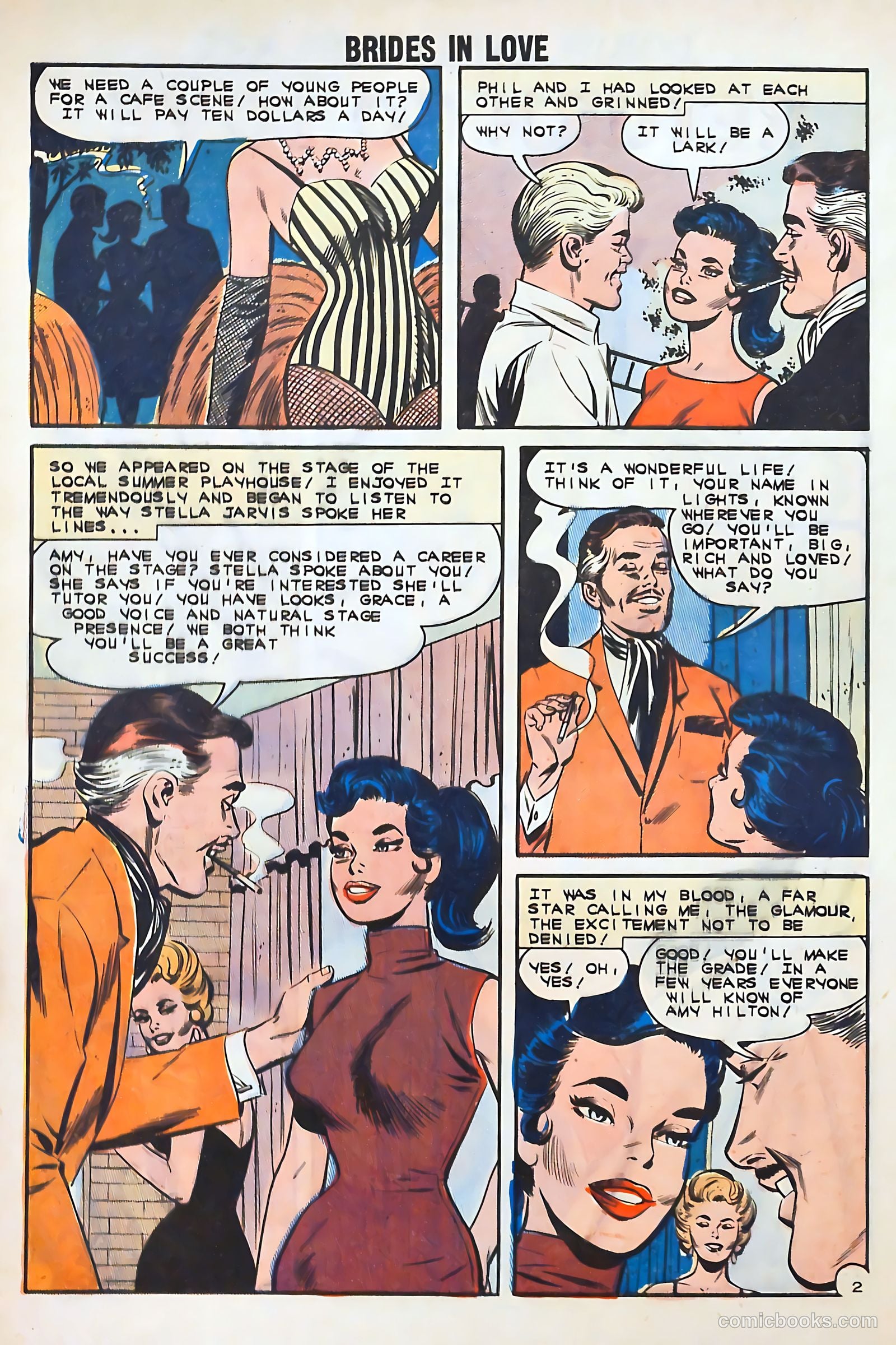 Brides in Love #32 (1962) — page 4 of 36