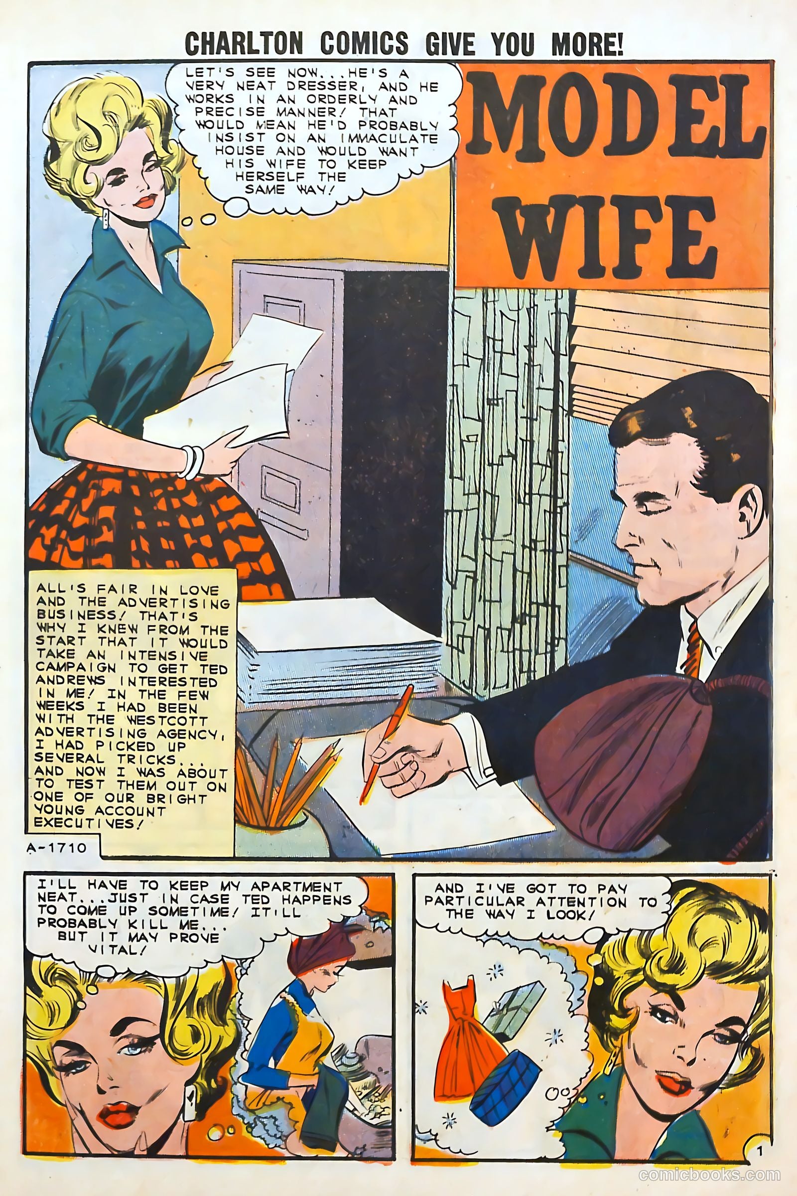 Brides in Love #32 (1962) — page 7 of 36