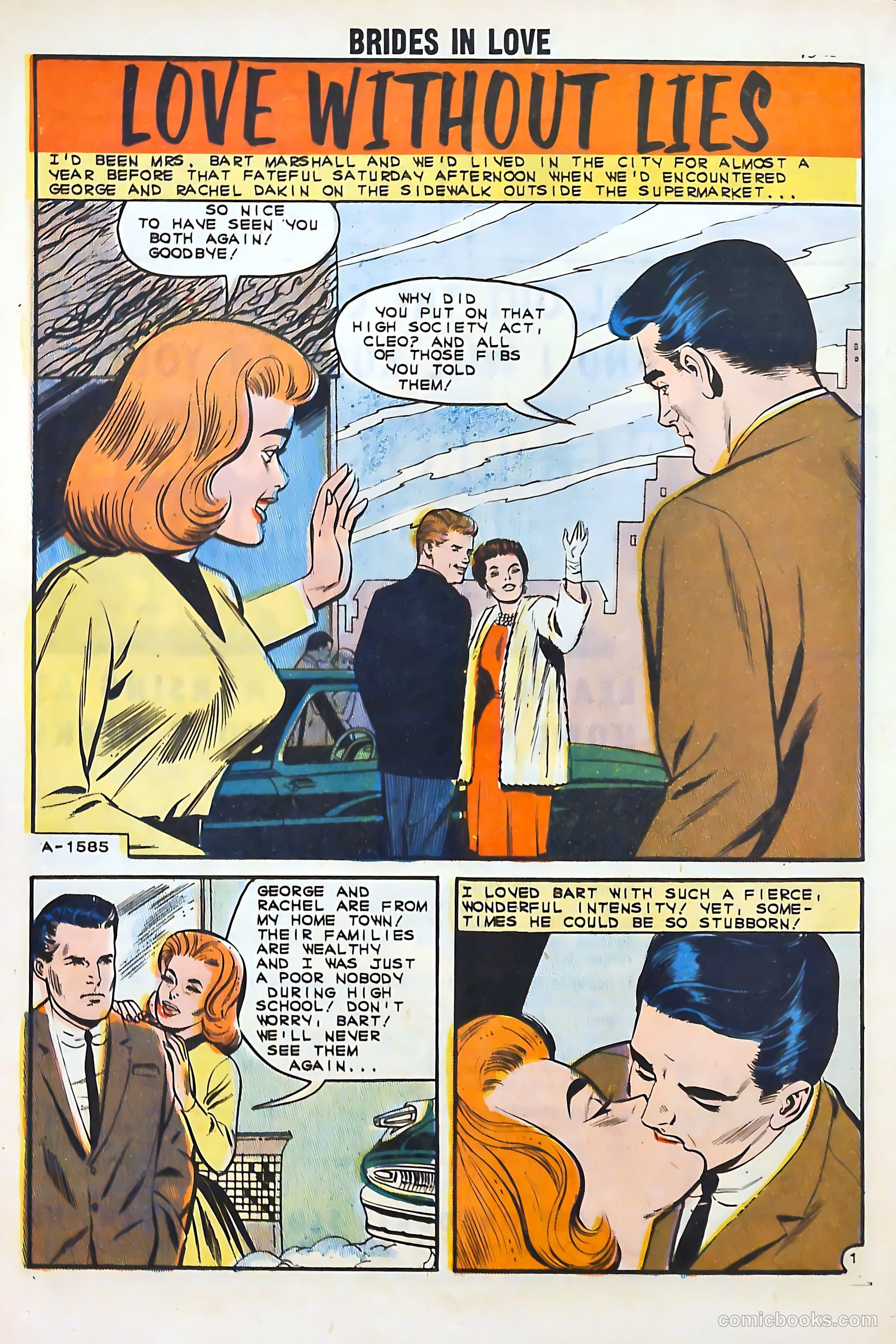 Brides in Love #32 (1962) — page 16 of 36