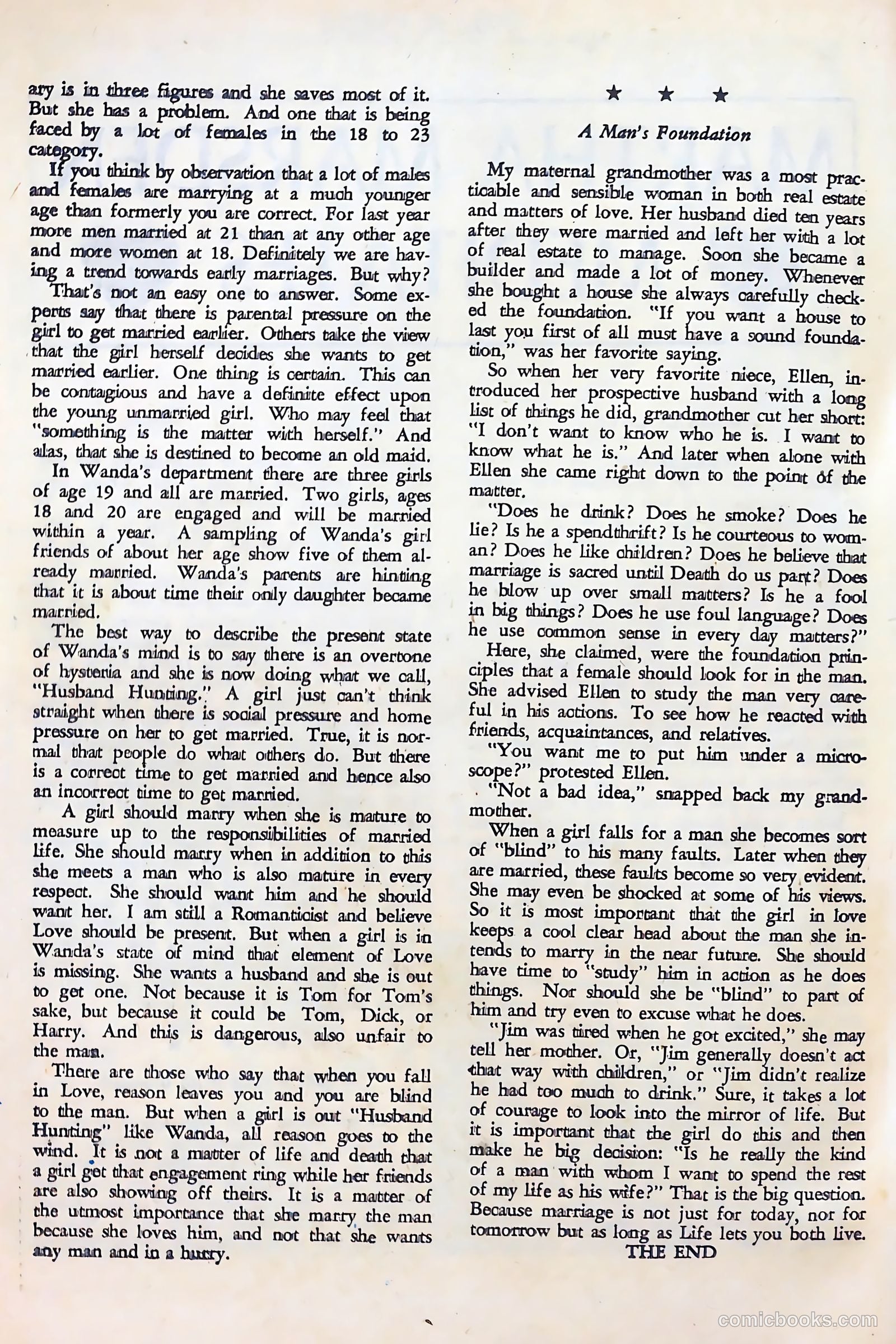 Brides in Love #32 (1962) — page 20 of 36