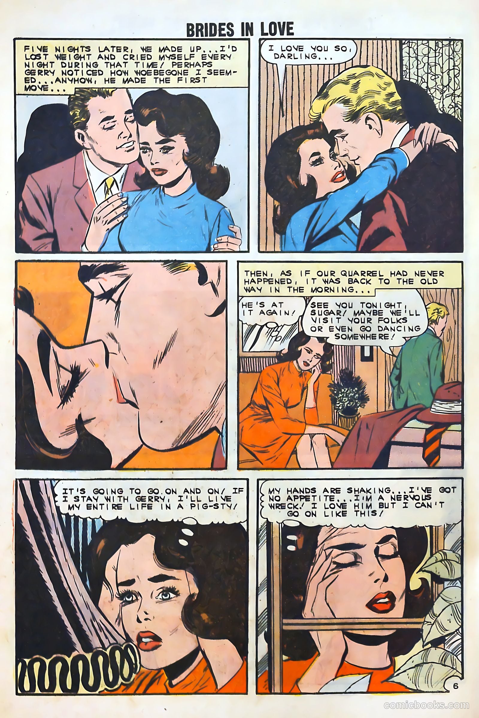 Brides in Love #32 (1962) — page 28 of 36