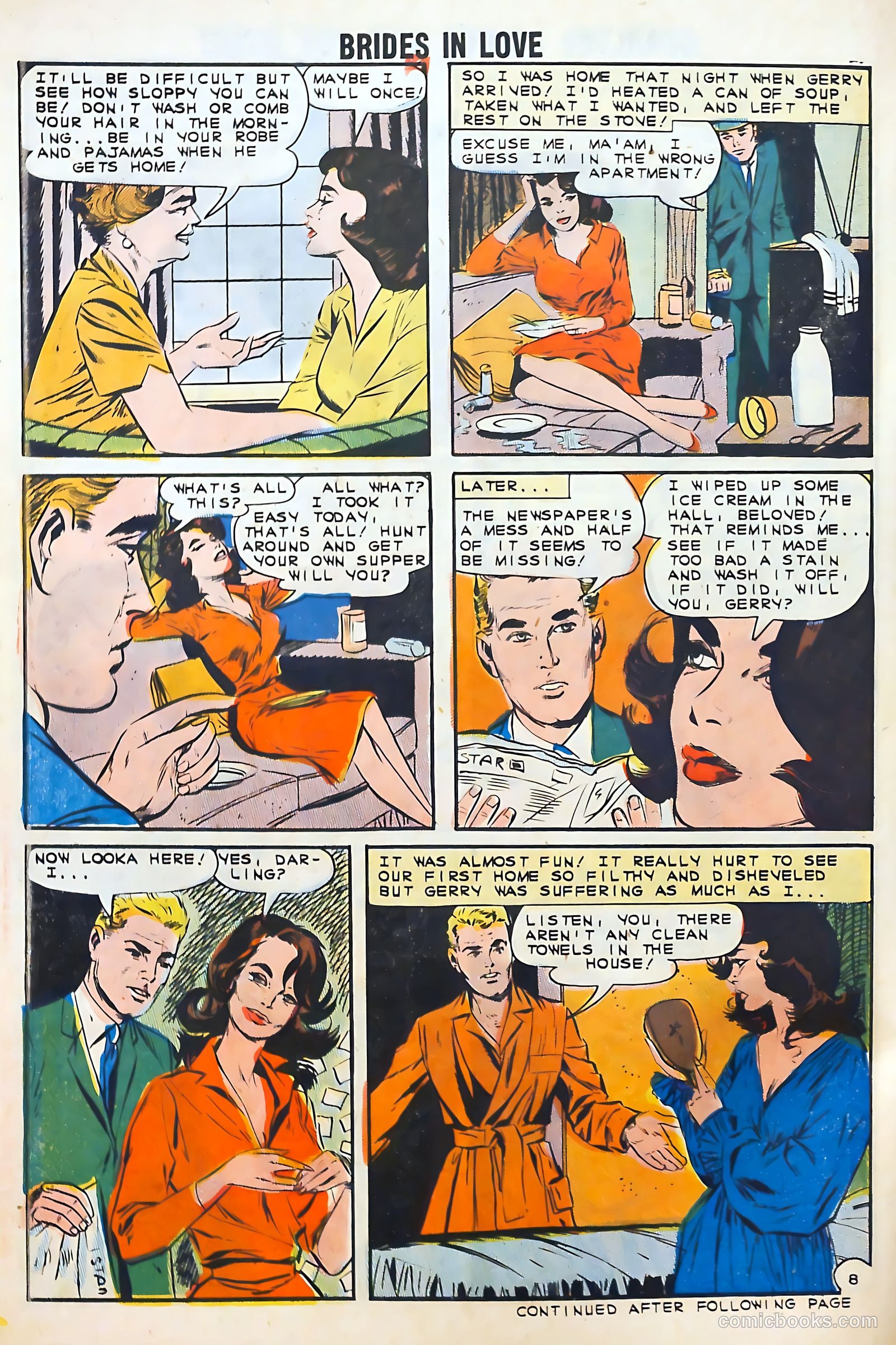 Brides in Love #32 (1962) — page 30 of 36