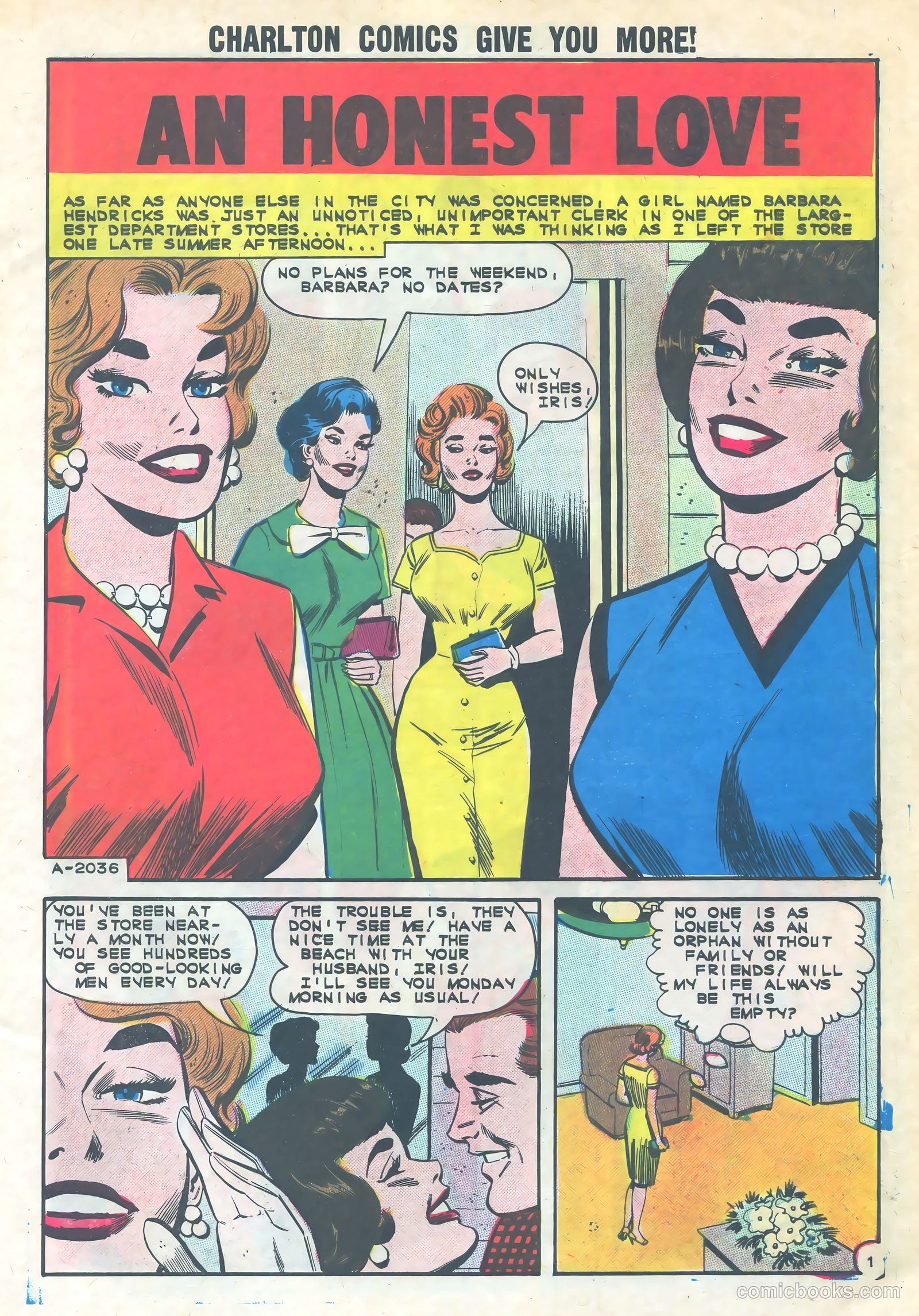 Brides in Love #34 (1963) — page 9 of 36