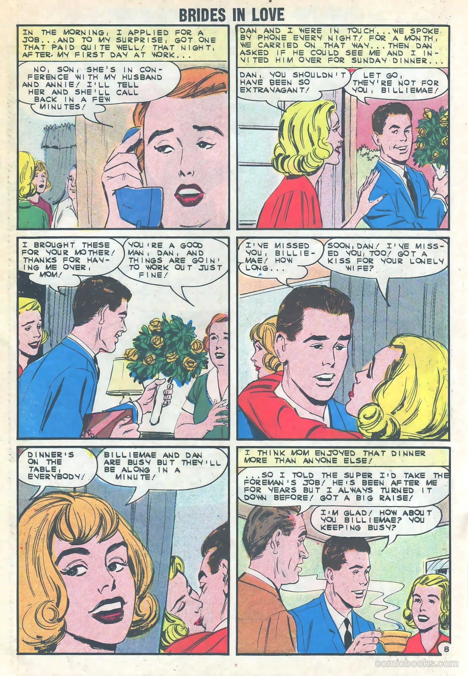 Brides in Love #34 (1963) — page 20 of 36