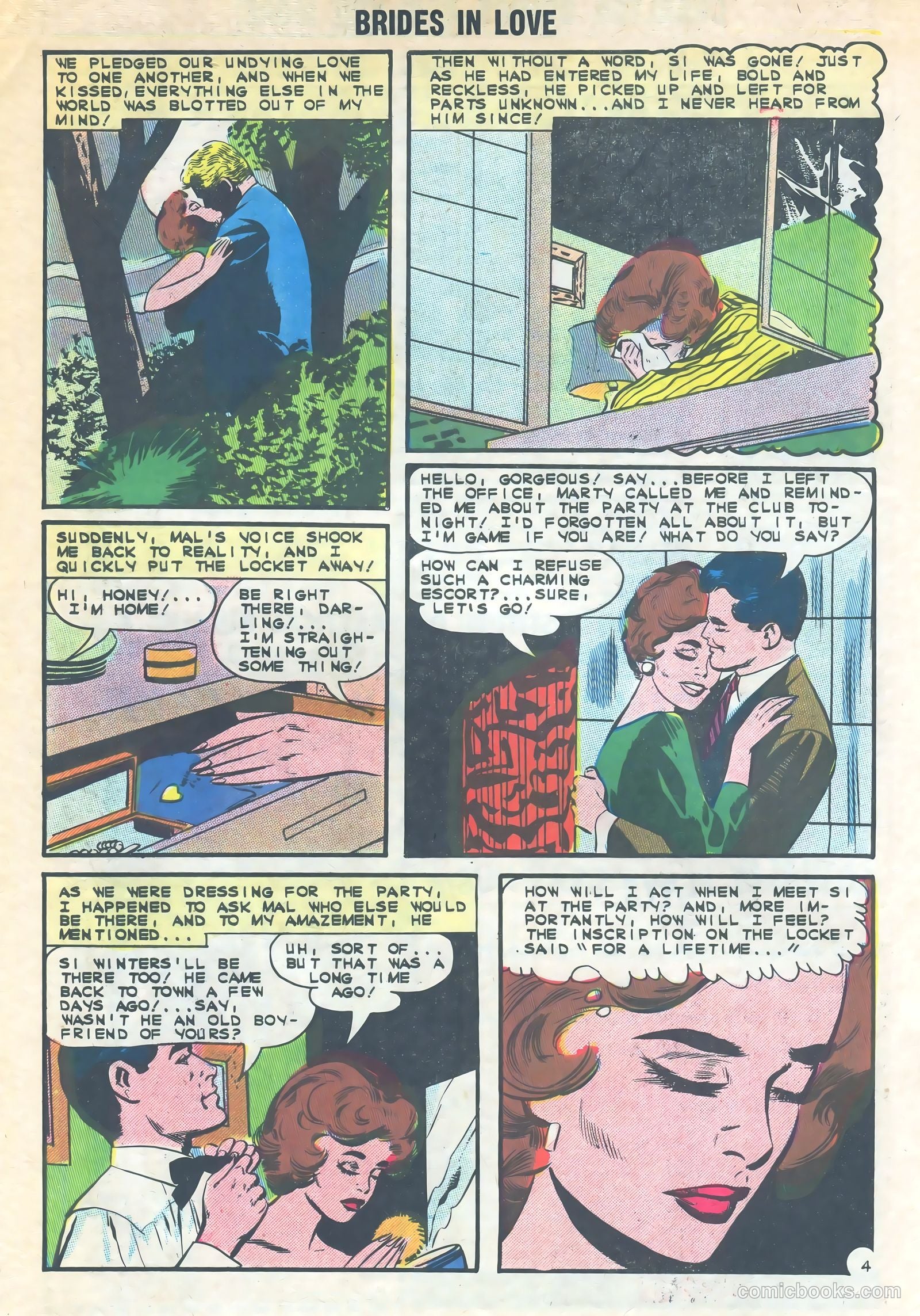 Brides in Love #34 (1963) — page 32 of 36