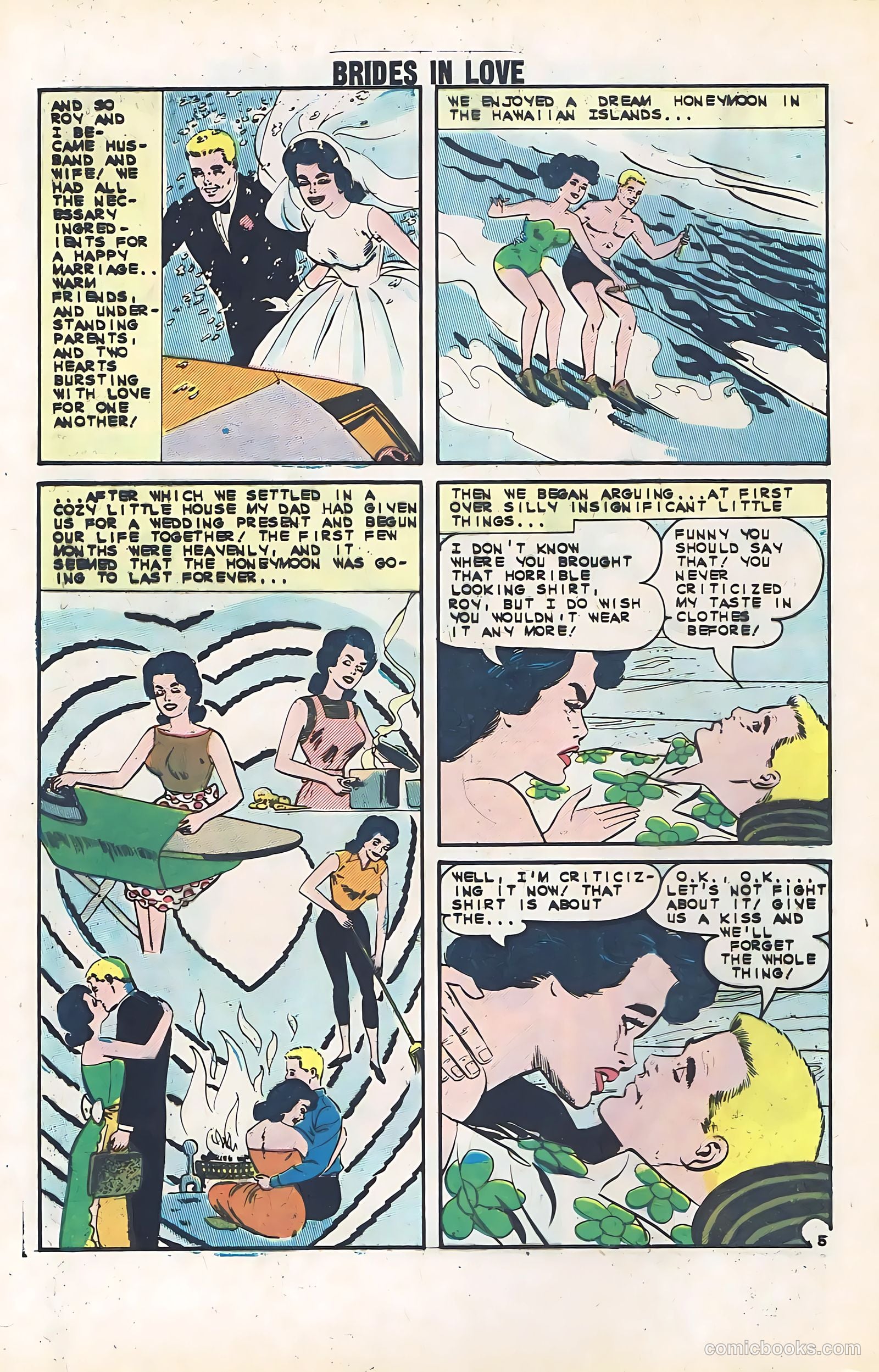 Brides in Love #35 (1963) — page 8 of 36