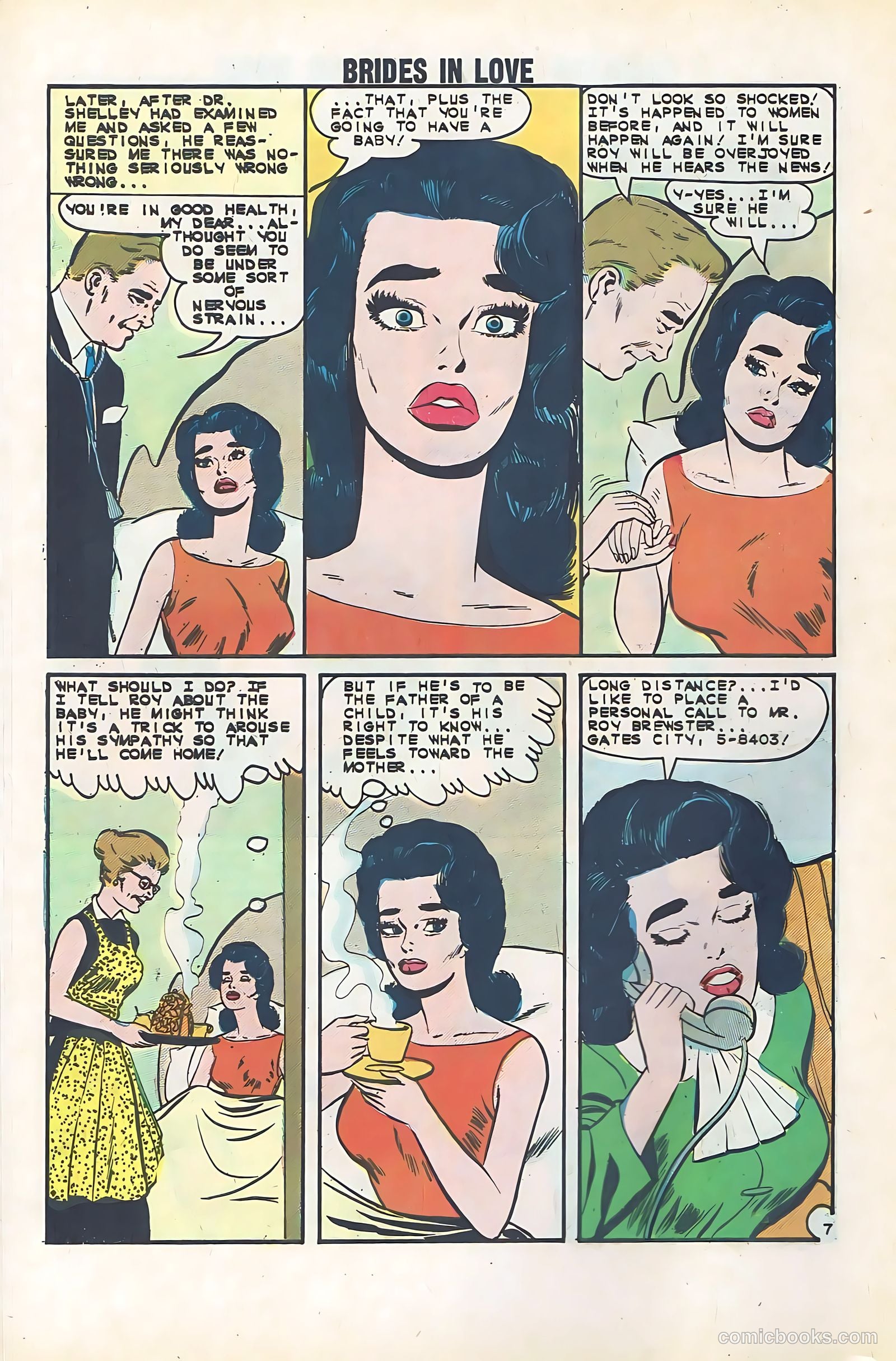 Brides in Love #35 (1963) — page 10 of 36