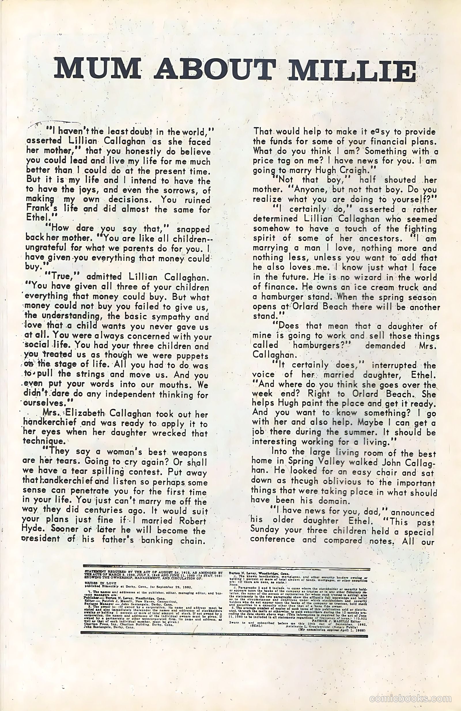 Brides in Love #35 (1963) — page 18 of 36