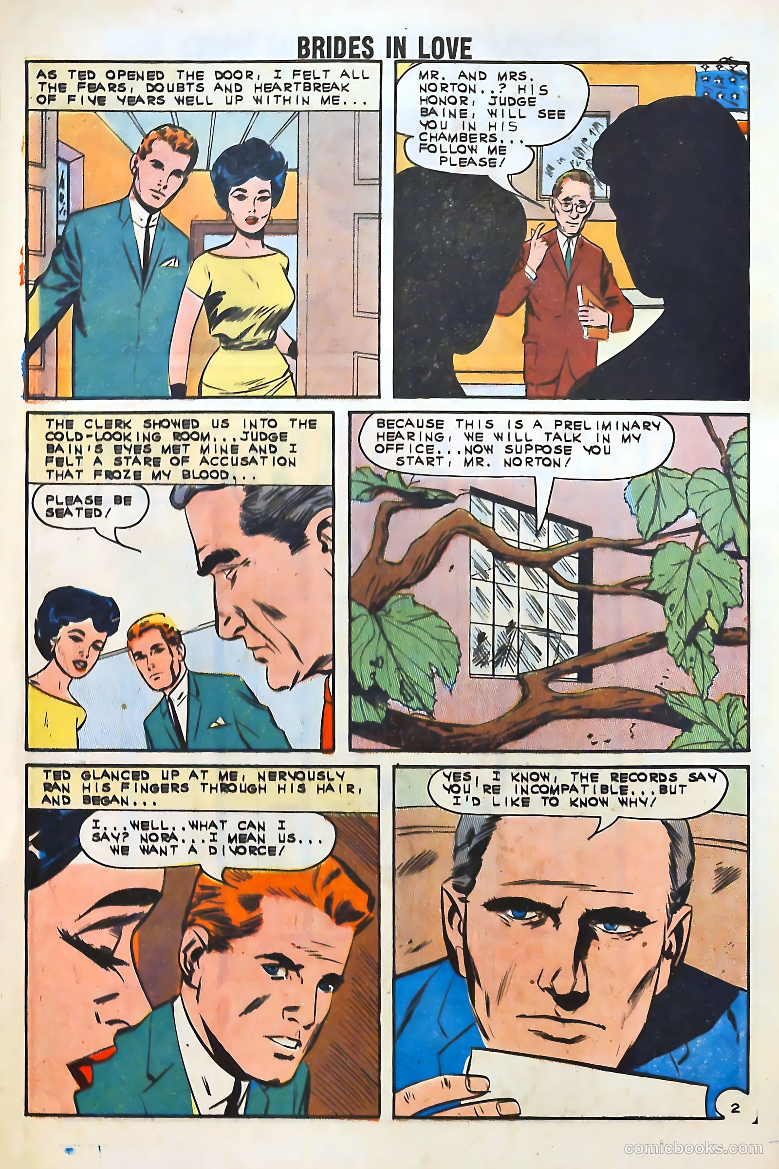Brides in Love #36 (1963) — page 4 of 36
