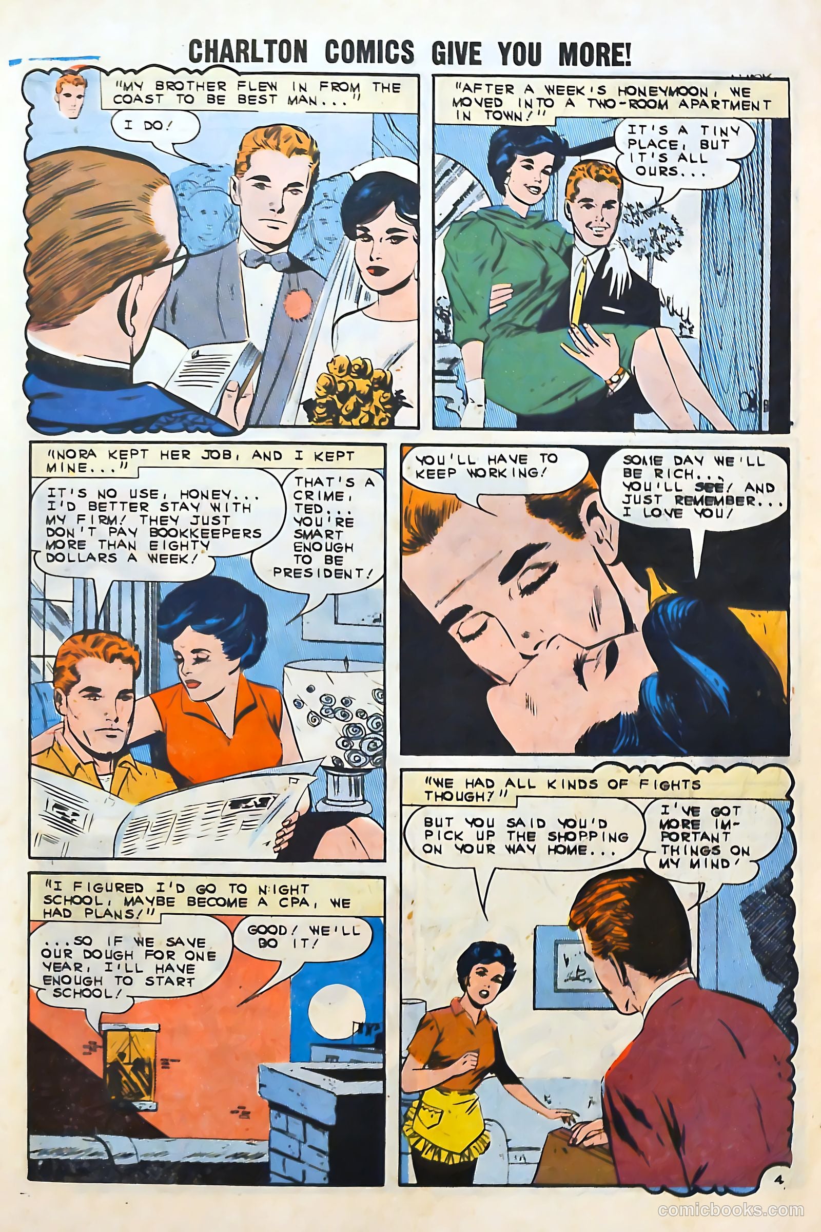 Brides in Love #36 (1963) — page 7 of 36