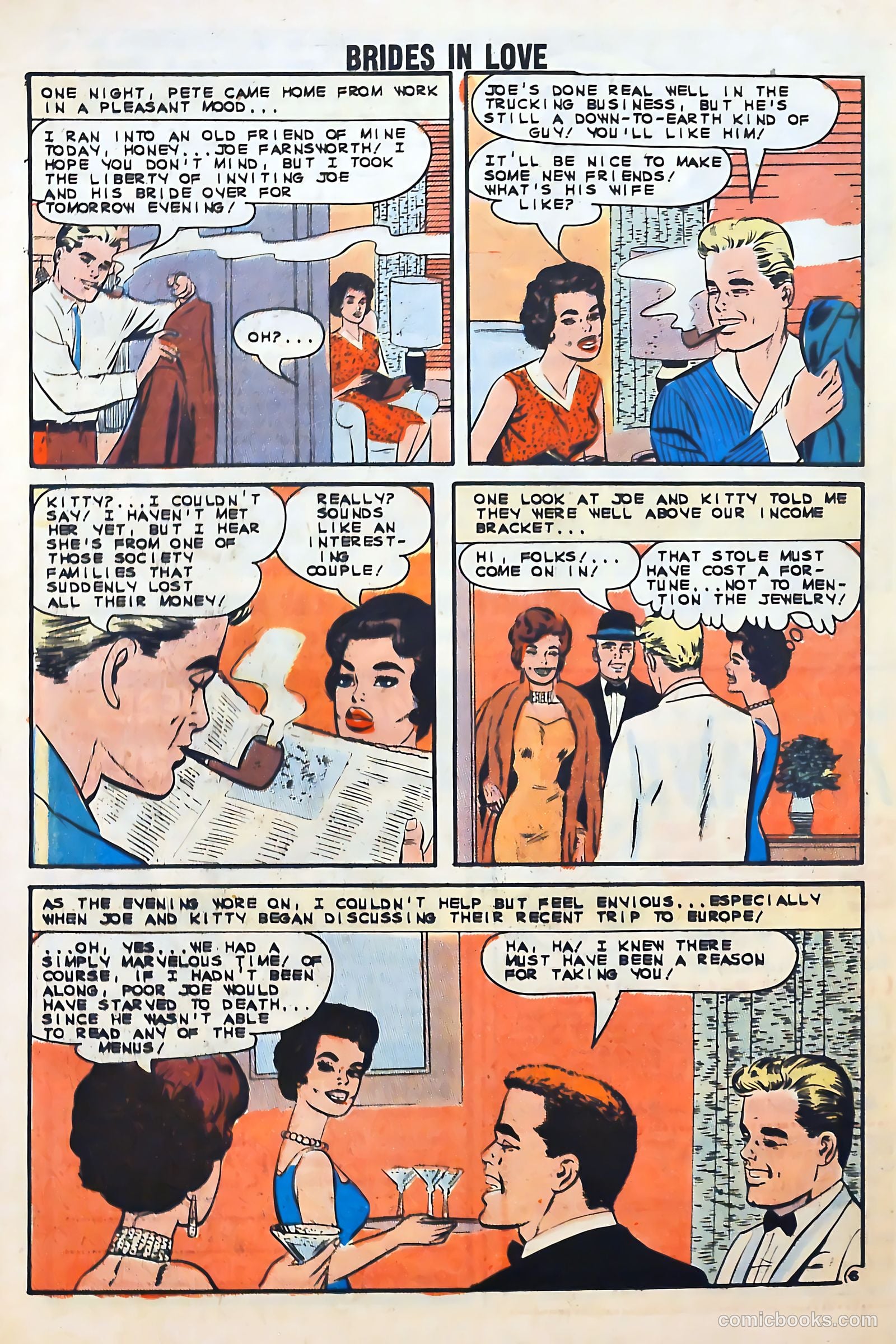Brides in Love #36 (1963) — page 32 of 36