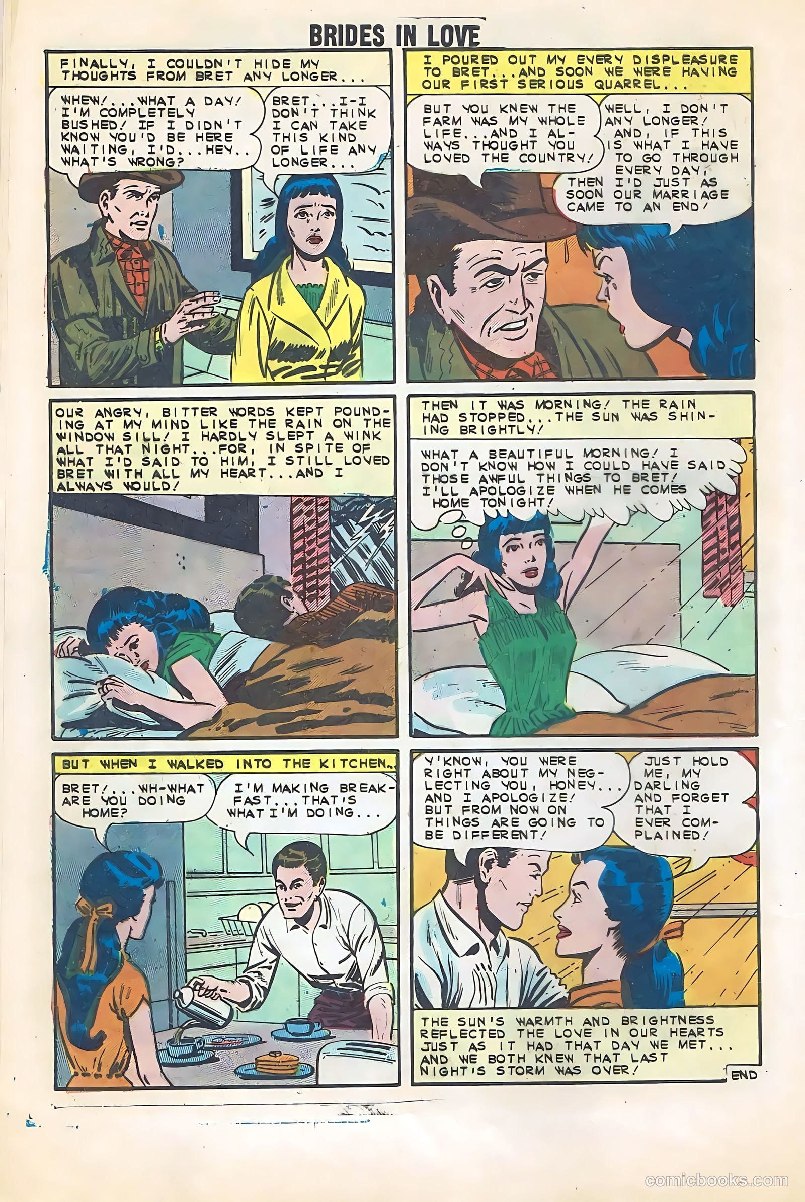Brides in Love #37 (1963) — page 8 of 36