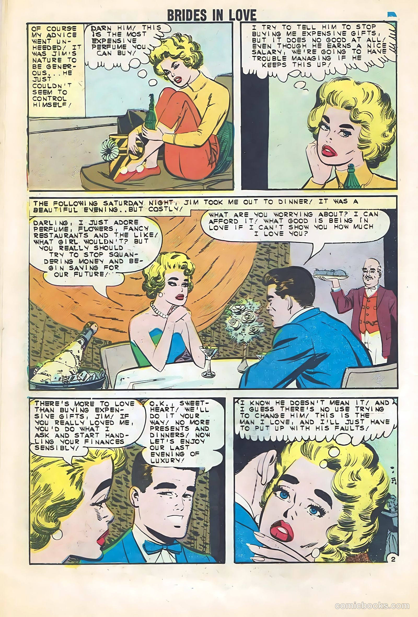 Brides in Love #37 (1963) — page 10 of 36