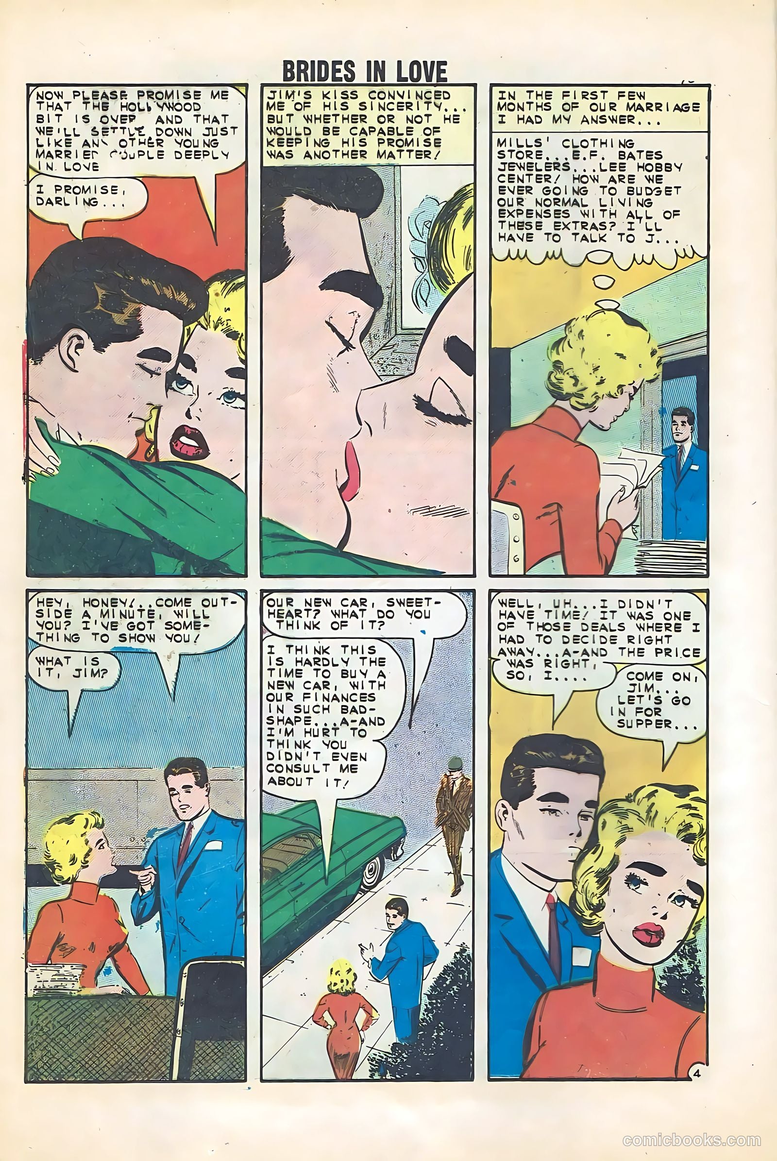 Brides in Love #37 (1963) — page 12 of 36