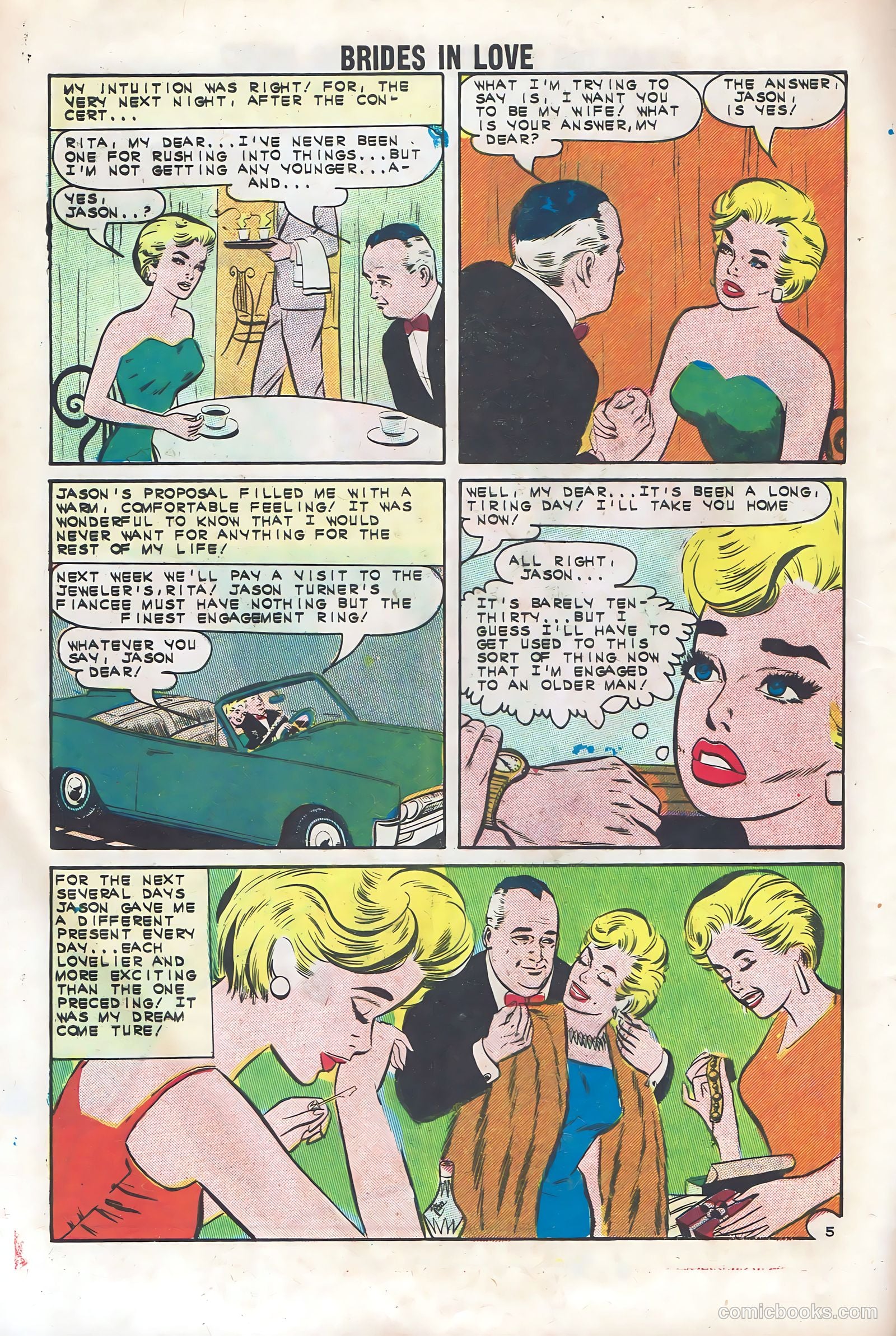 Brides in Love #38 (1963) — page 8 of 36