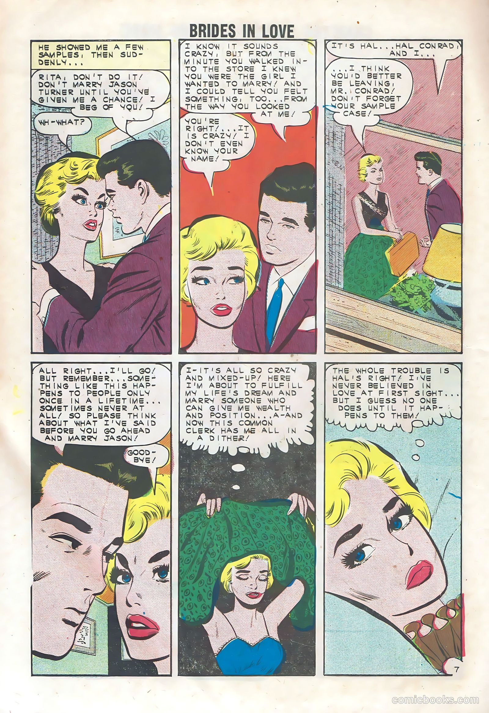 Brides in Love #38 (1963) — page 10 of 36