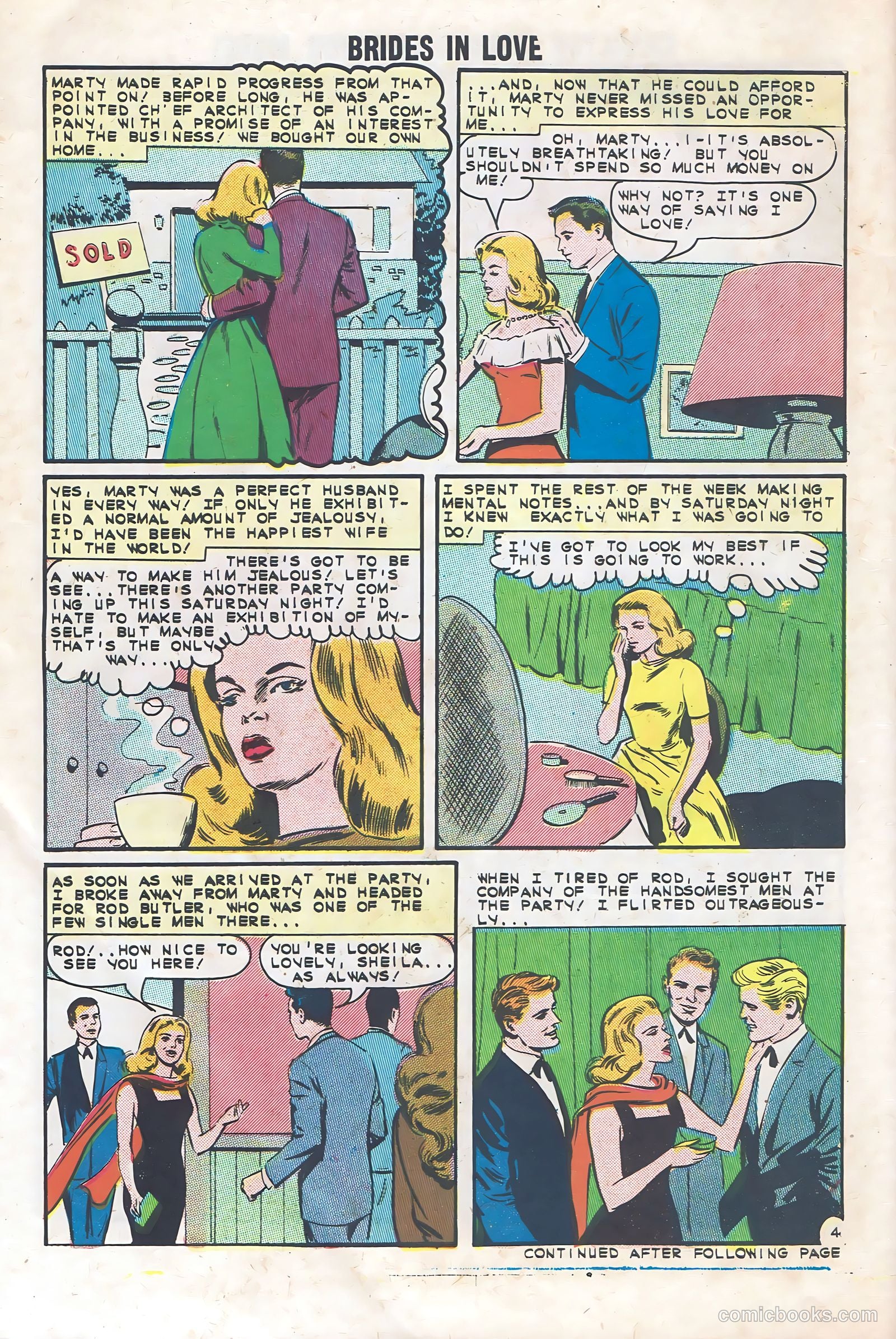 Brides in Love #38 (1963) — page 30 of 36