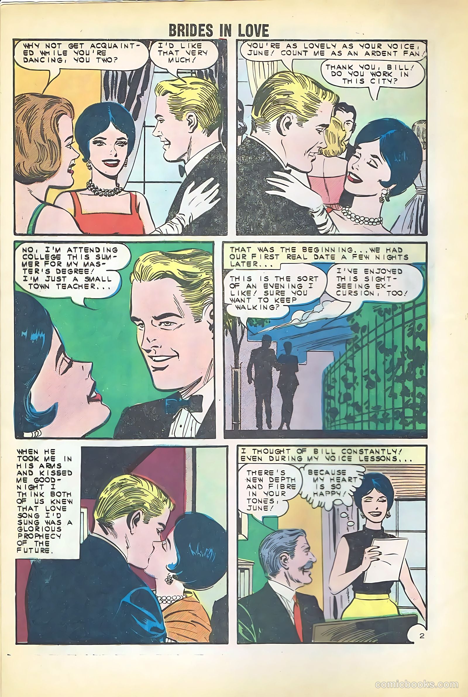 Brides in Love #39 (1963) — page 4 of 36