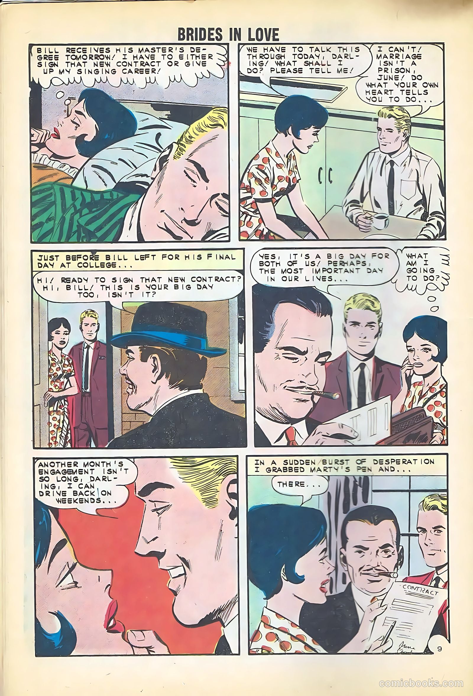 Brides in Love #39 (1963) — page 12 of 36