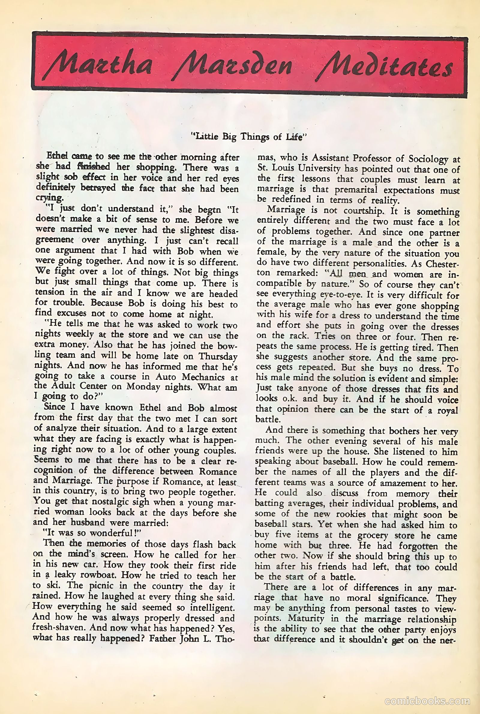 Brides in Love #39 (1963) — page 20 of 36