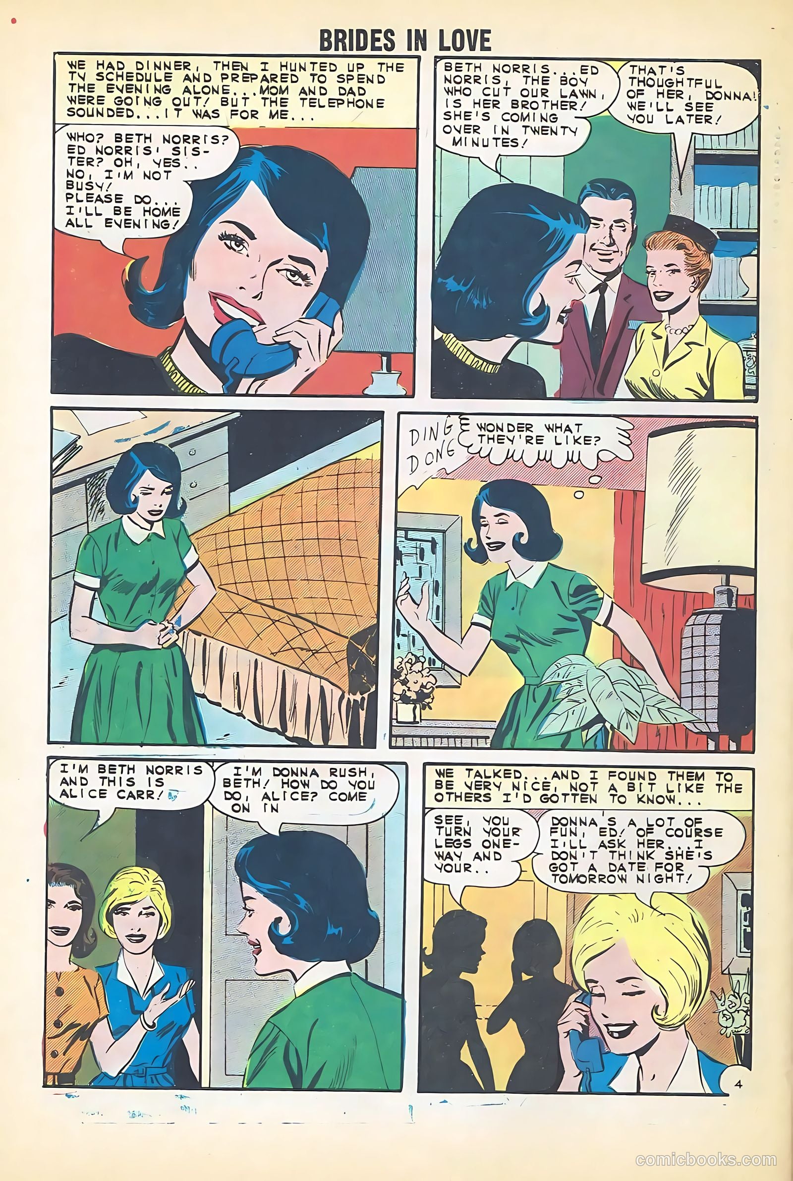 Brides in Love #39 (1963) — page 32 of 36