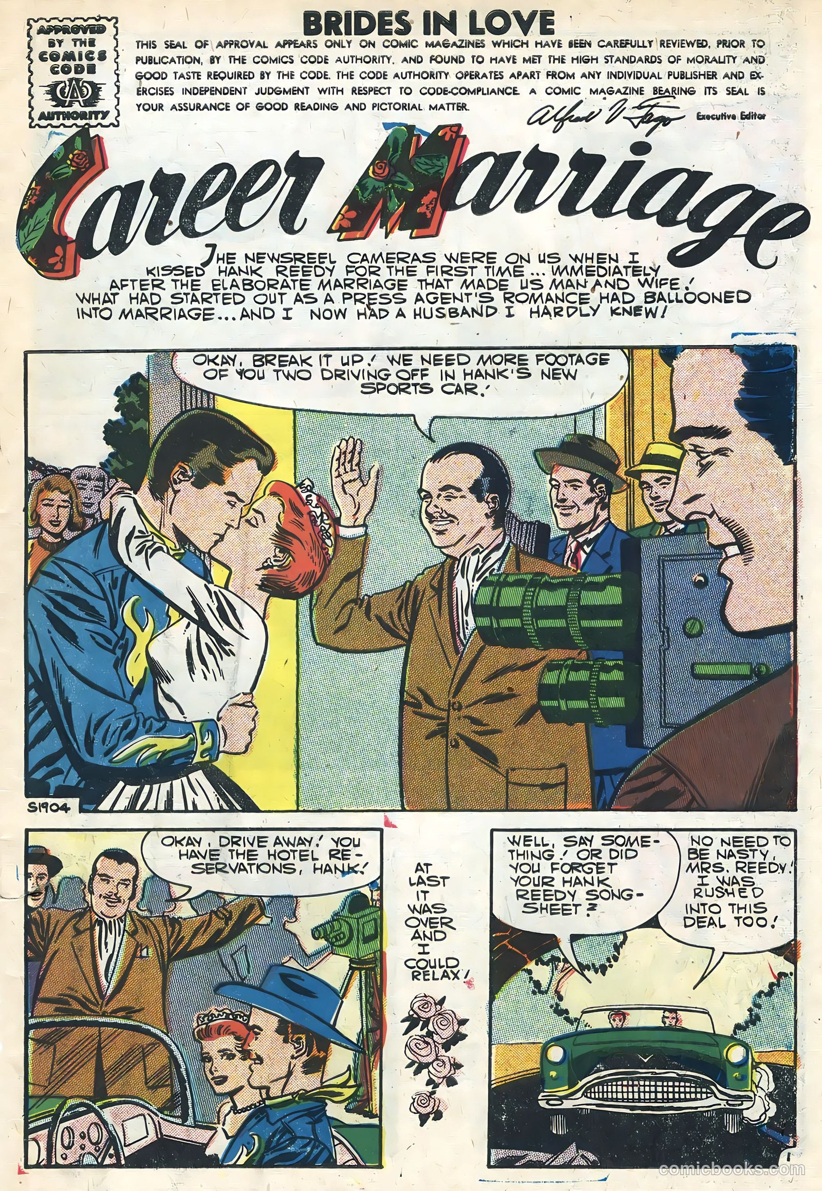 Brides in Love #4 (1957) — page 3 of 36