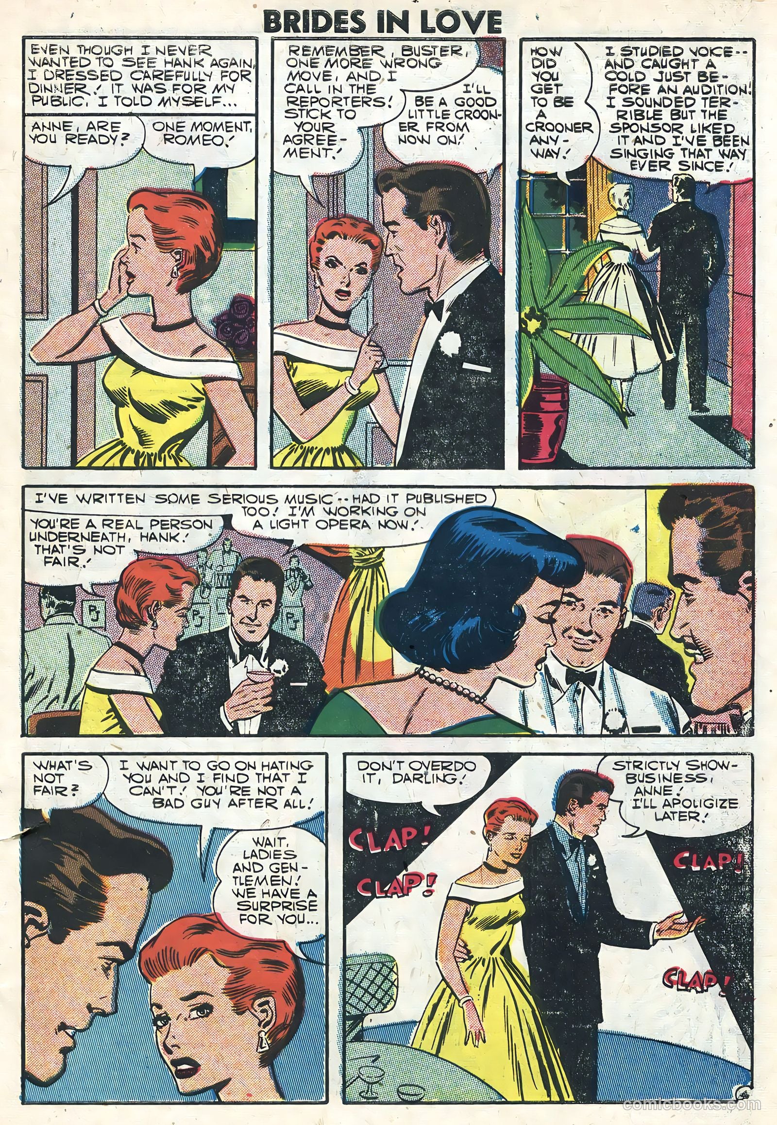 Brides in Love #4 (1957) — page 7 of 36