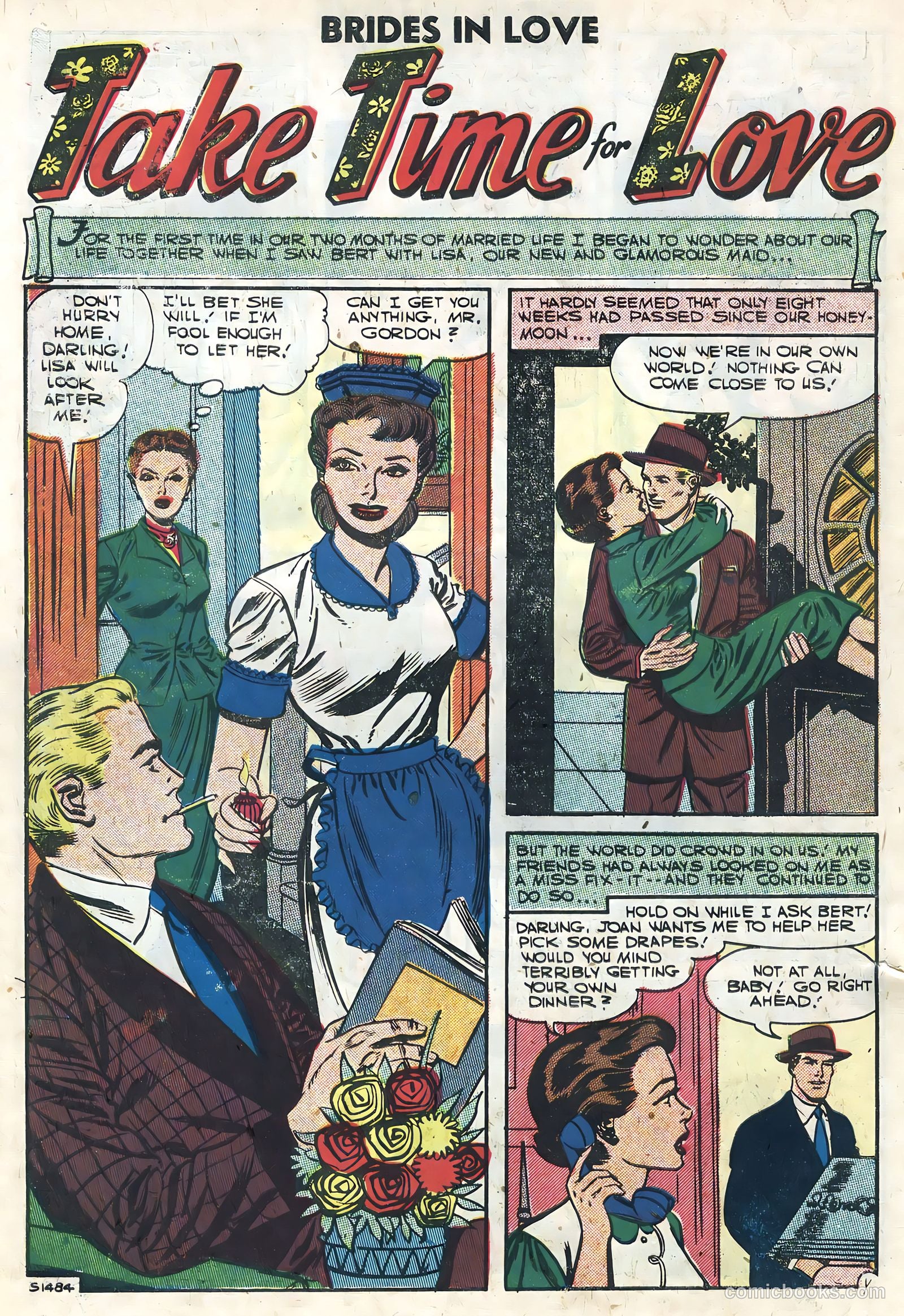 Brides in Love #4 (1957) — page 10 of 36