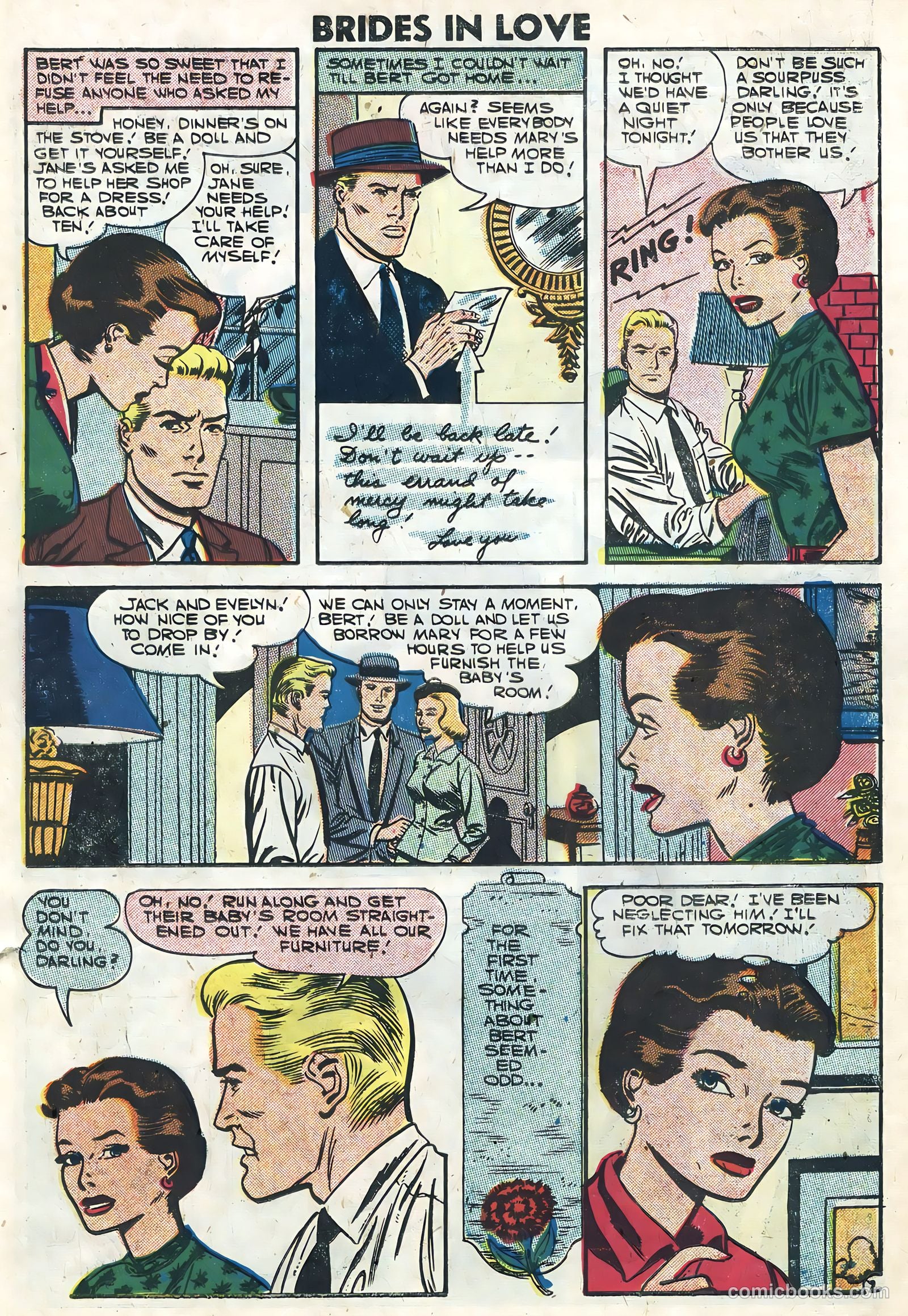 Brides in Love #4 (1957) — page 11 of 36