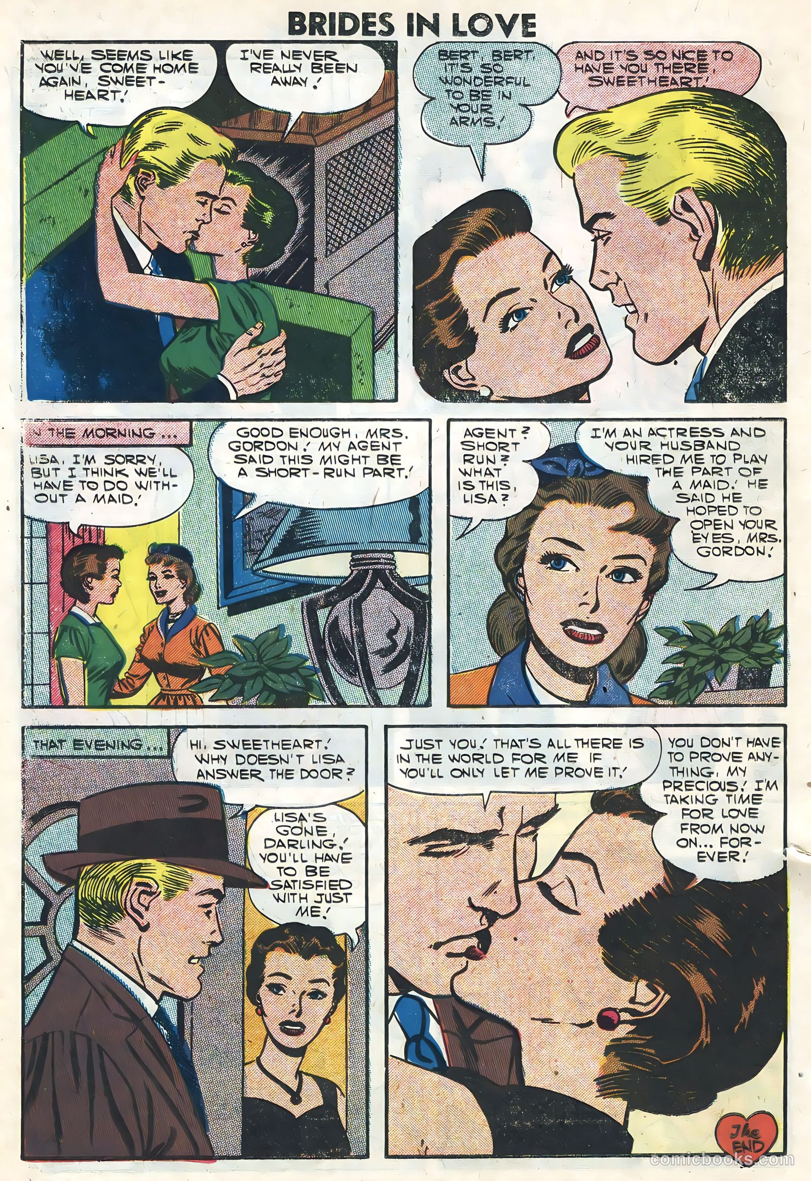 Brides in Love #4 (1957) — page 14 of 36